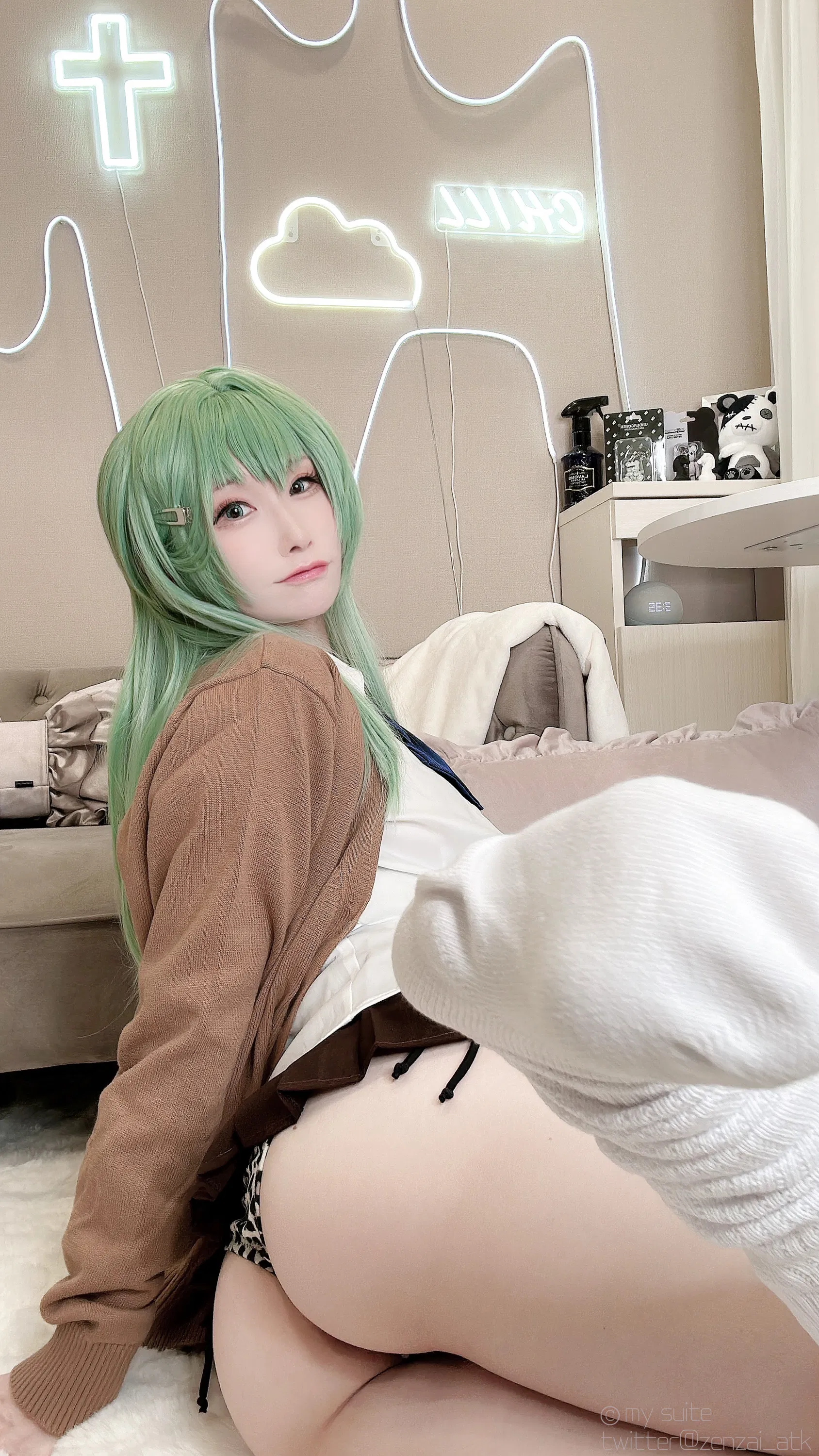 [Cosplay][my suite] Atsuki あつき - Gal Suzuya Selfie ギャル鈴谷自撮り