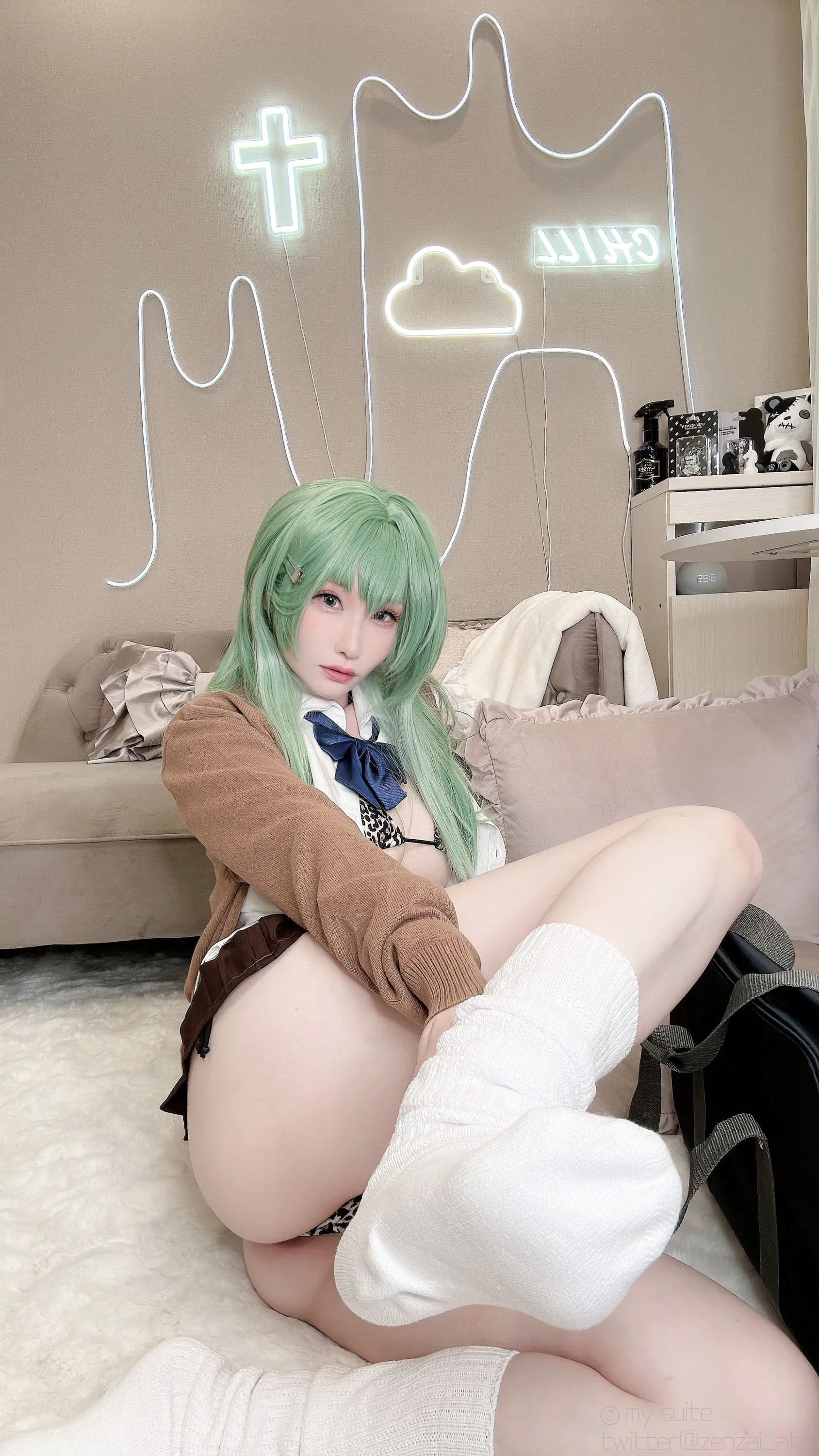 [Cosplay][my suite] Atsuki あつき - Gal Suzuya Selfie ギャル鈴谷自撮り