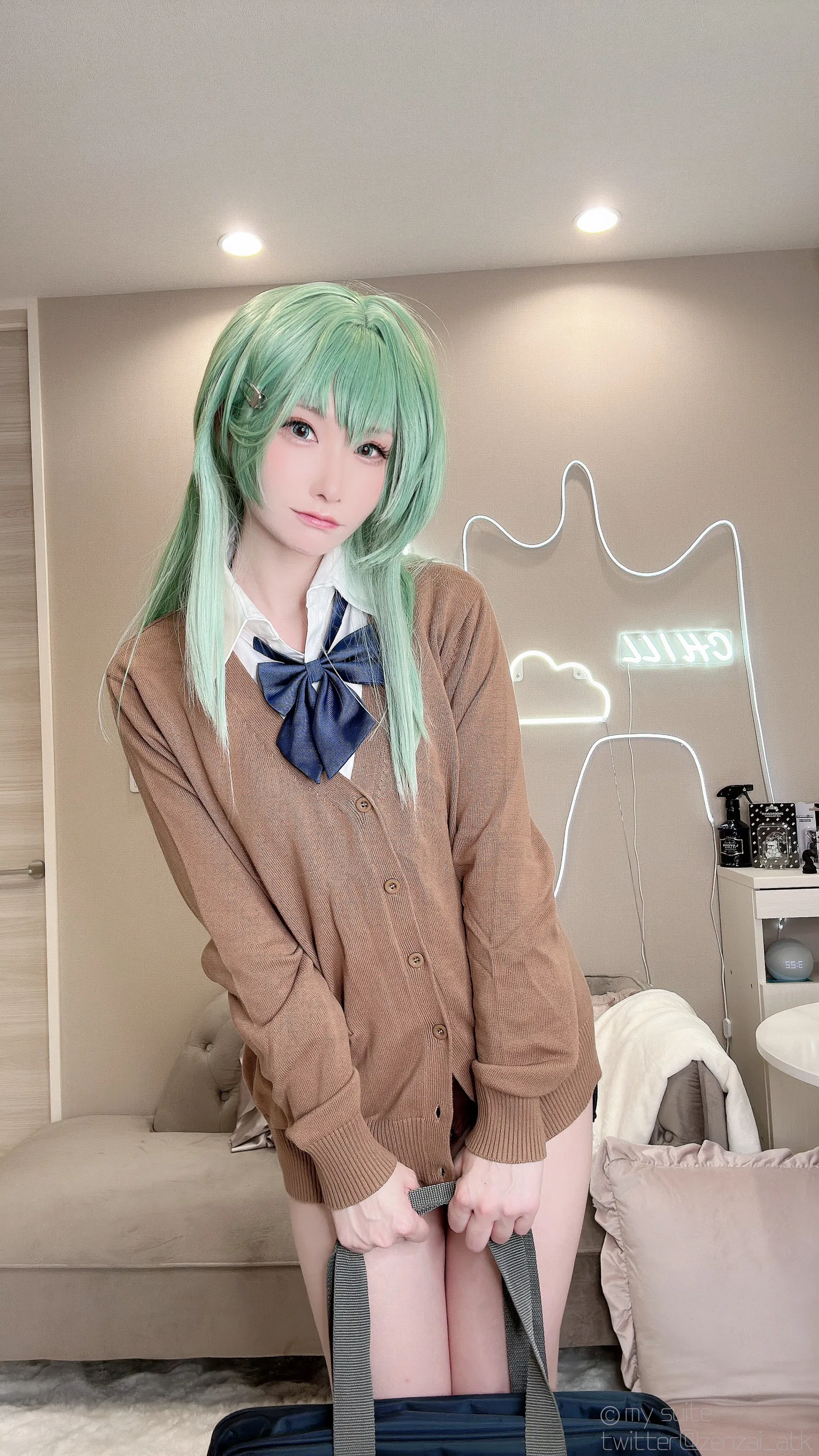 [Cosplay][my suite] Atsuki あつき - Gal Suzuya Selfie ギャル鈴谷自撮り