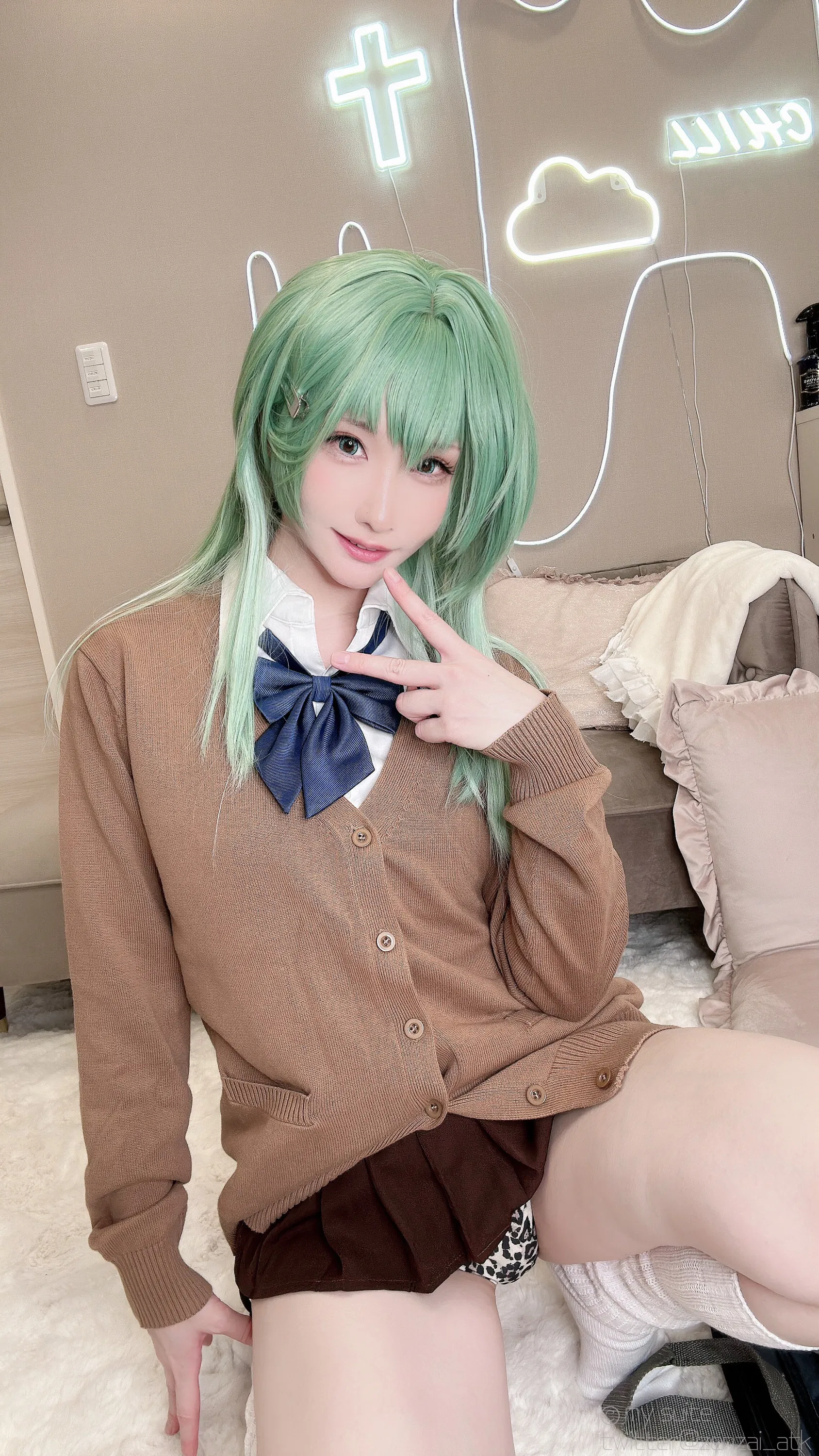 [Cosplay][my suite] Atsuki あつき - Gal Suzuya Selfie ギャル鈴谷自撮り