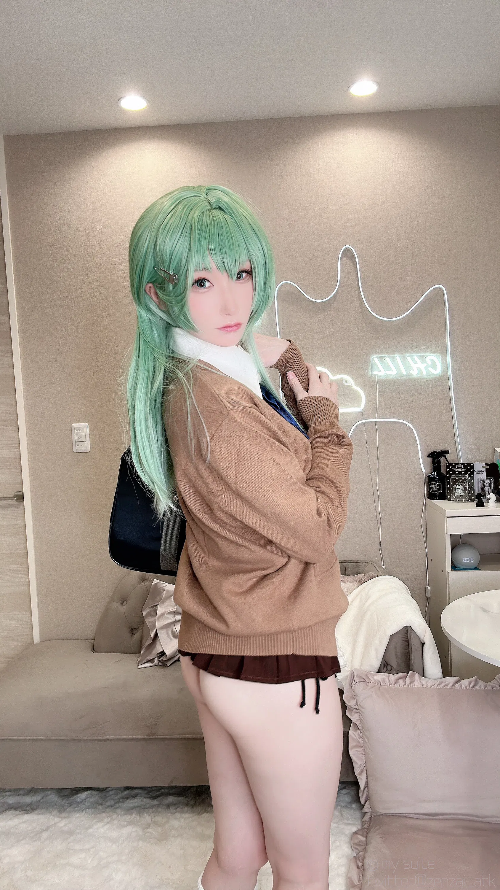 [Cosplay][my suite] Atsuki あつき - Gal Suzuya Selfie ギャル鈴谷自撮り