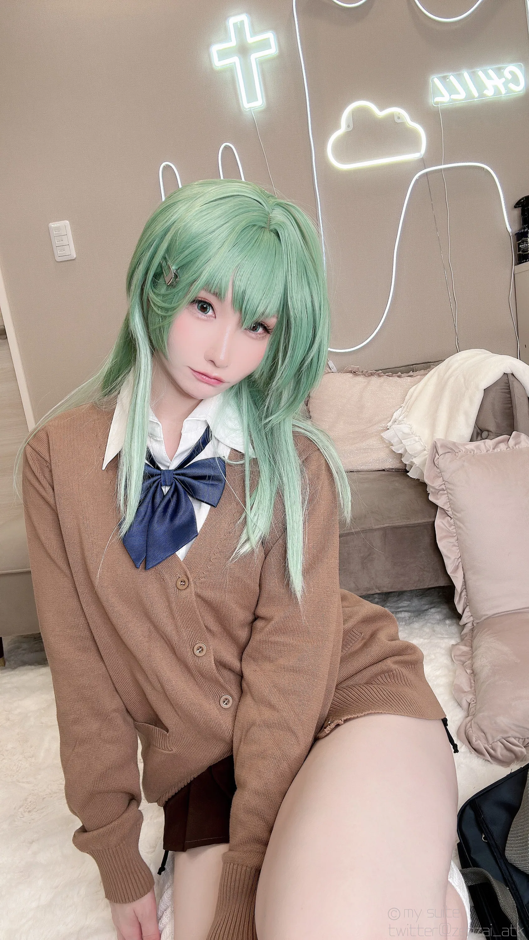 [Cosplay][my suite] Atsuki あつき - Gal Suzuya Selfie ギャル鈴谷自撮り