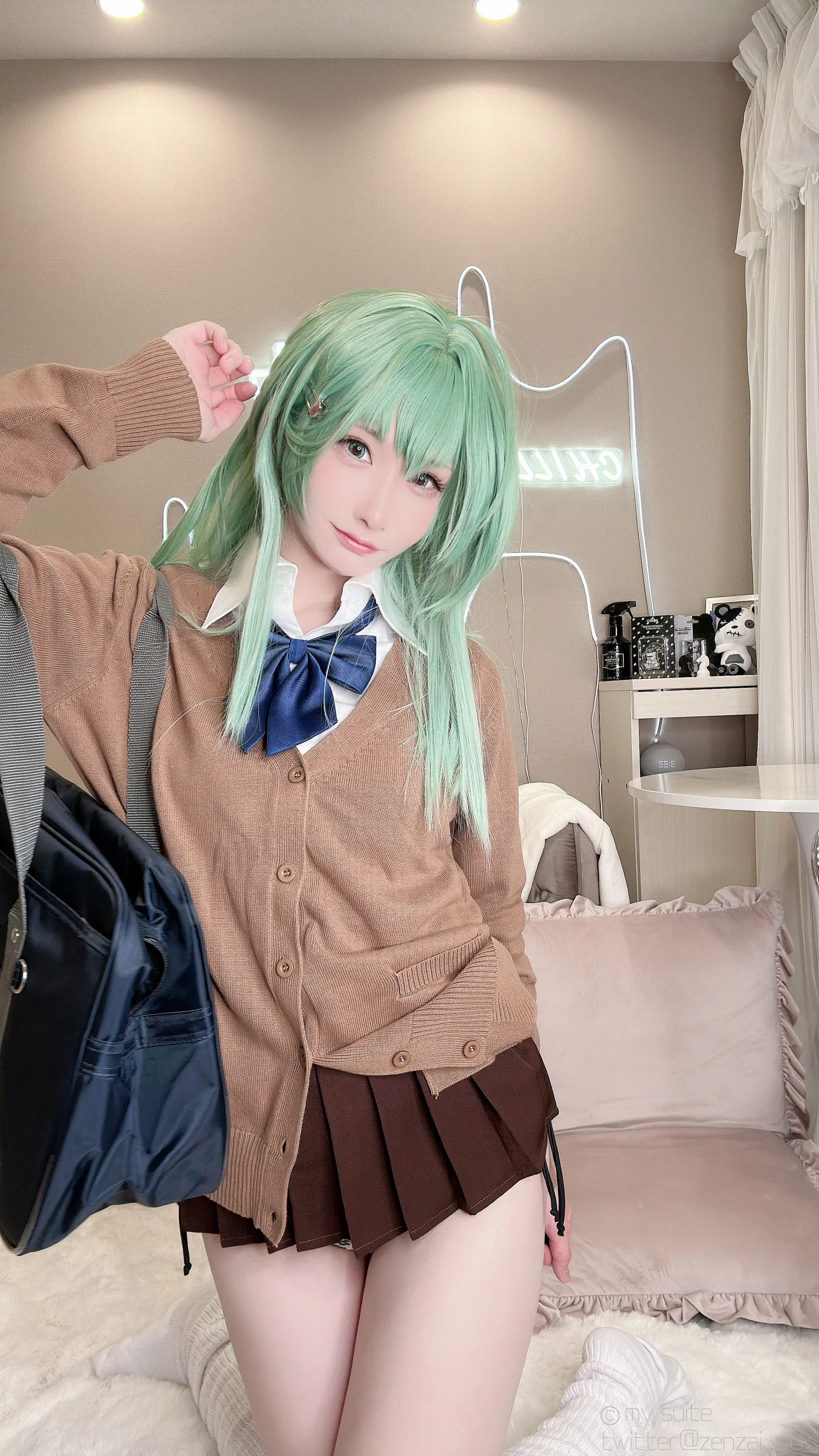 [Cosplay][my suite] Atsuki あつき - Gal Suzuya Selfie ギャル鈴谷自撮り
