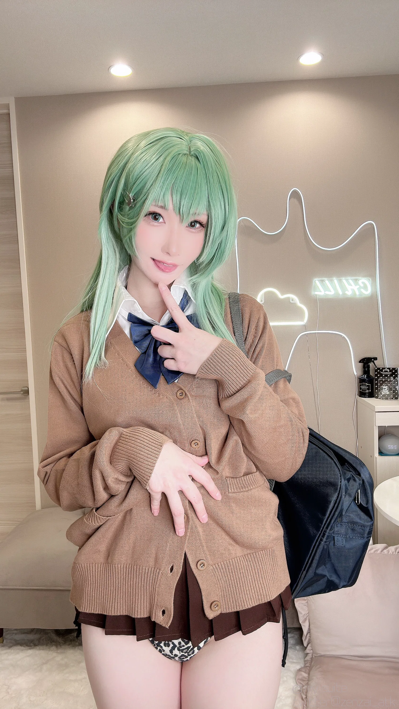 [Cosplay][my suite] Atsuki あつき - Gal Suzuya Selfie ギャル鈴谷自撮り