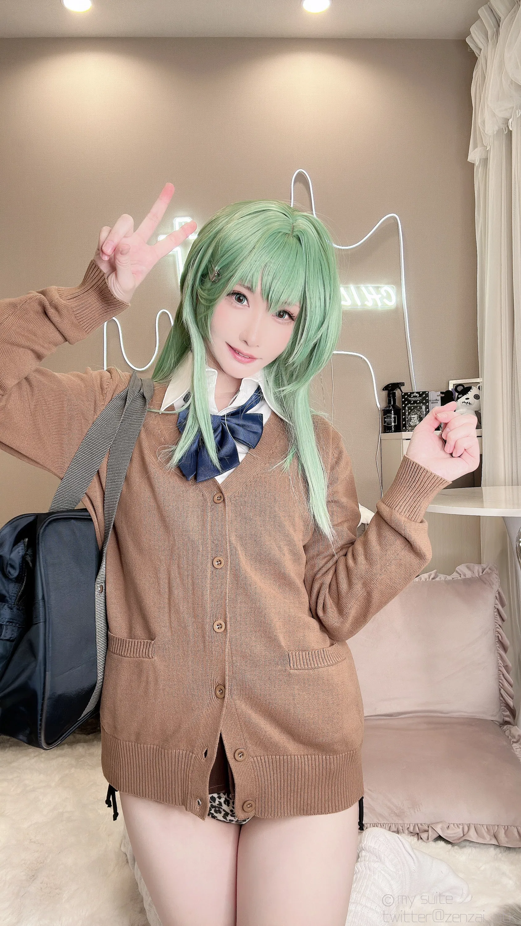 [Cosplay][my suite] Atsuki あつき - Gal Suzuya Selfie ギャル鈴谷自撮り