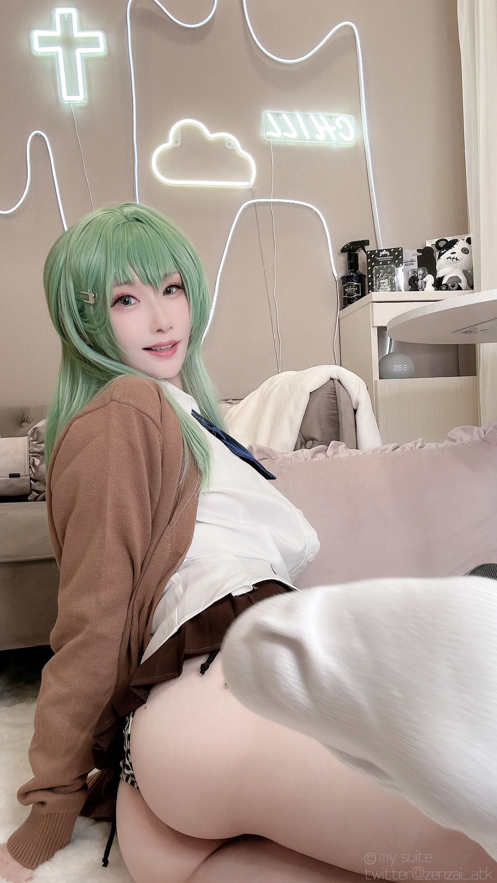 [Cosplay][my suite] Atsuki あつき - Gal Suzuya Selfie ギャル鈴谷自撮り