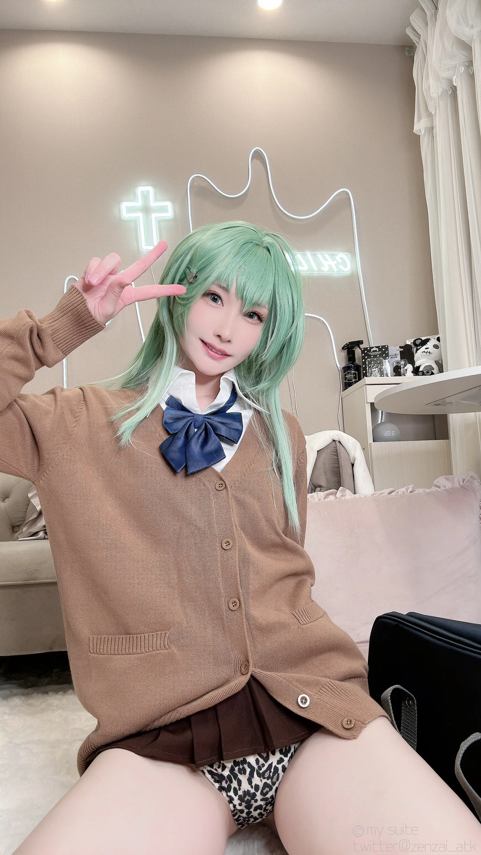 [Cosplay][my suite] Atsuki あつき - Gal Suzuya Selfie ギャル鈴谷自撮り
