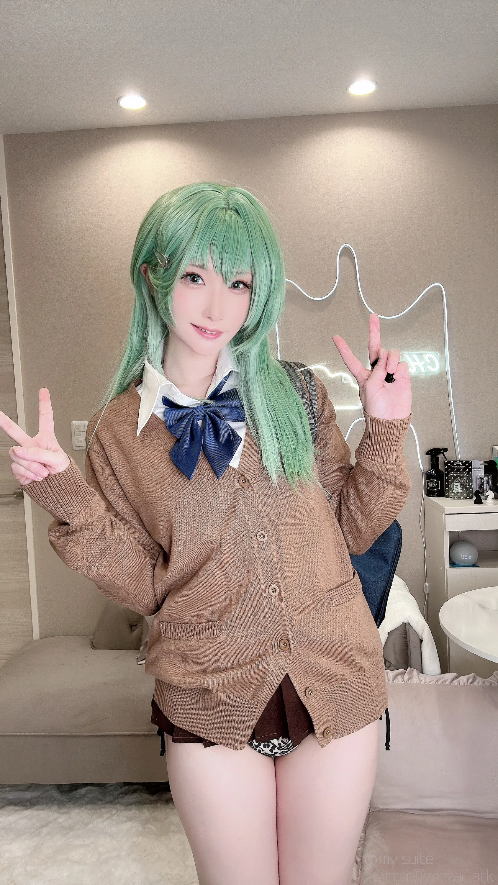 [Cosplay][my suite] Atsuki あつき - Gal Suzuya Selfie ギャル鈴谷自撮り