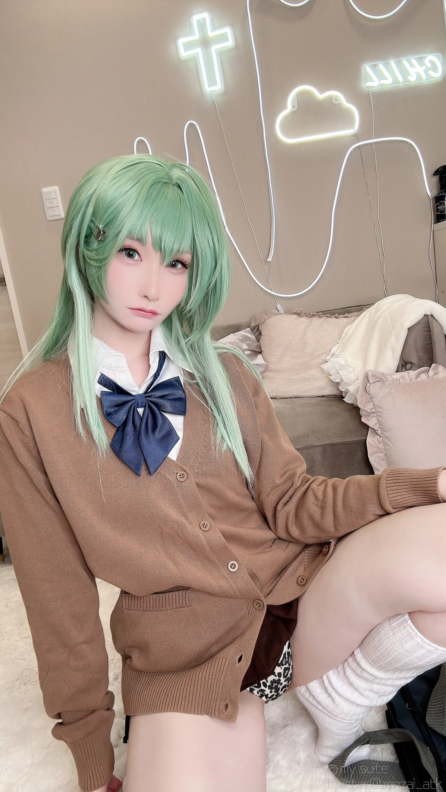 [Cosplay][my suite] Atsuki あつき - Gal Suzuya Selfie ギャル鈴谷自撮り