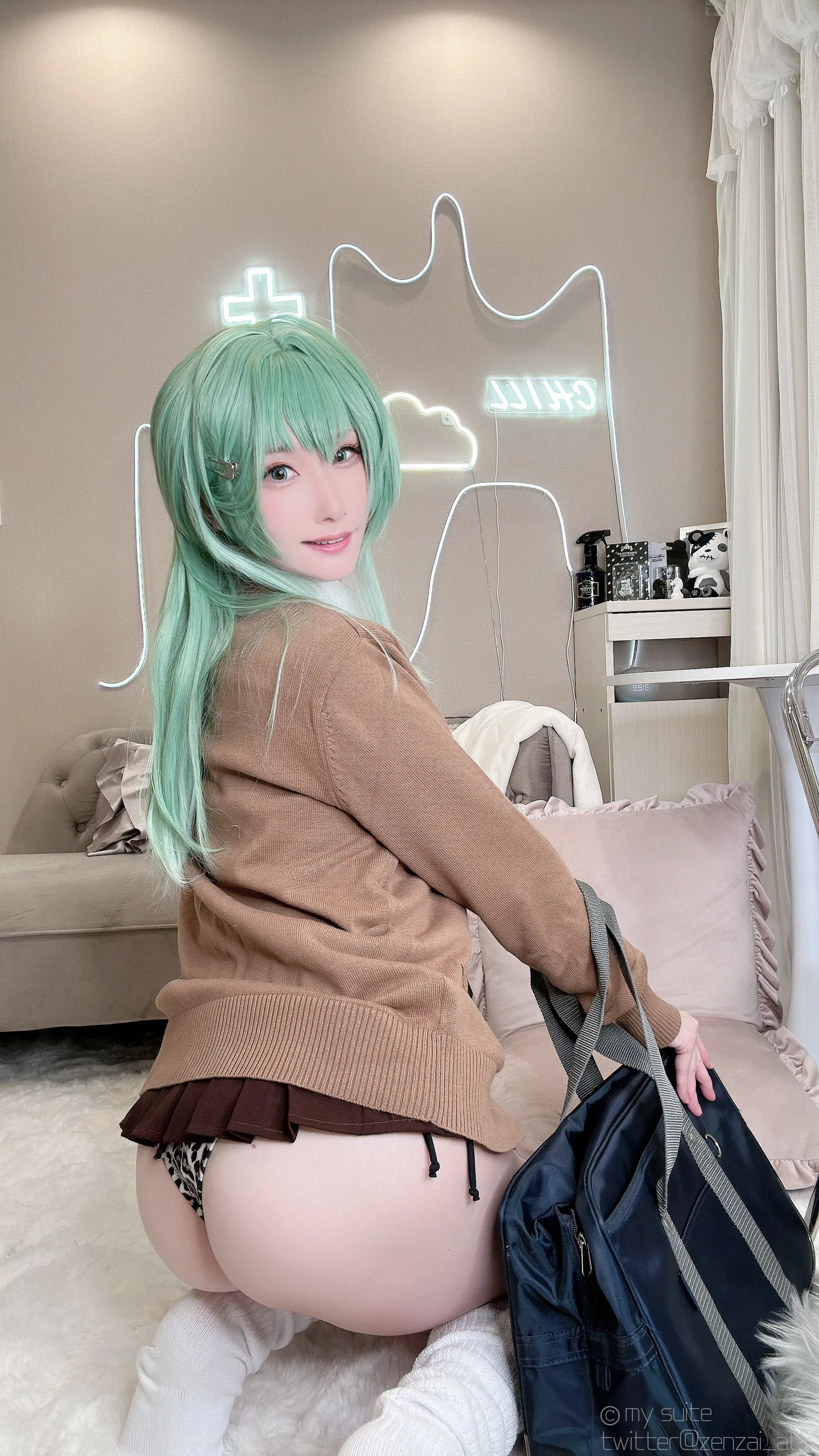 [Cosplay][my suite] Atsuki あつき - Gal Suzuya Selfie ギャル鈴谷自撮り