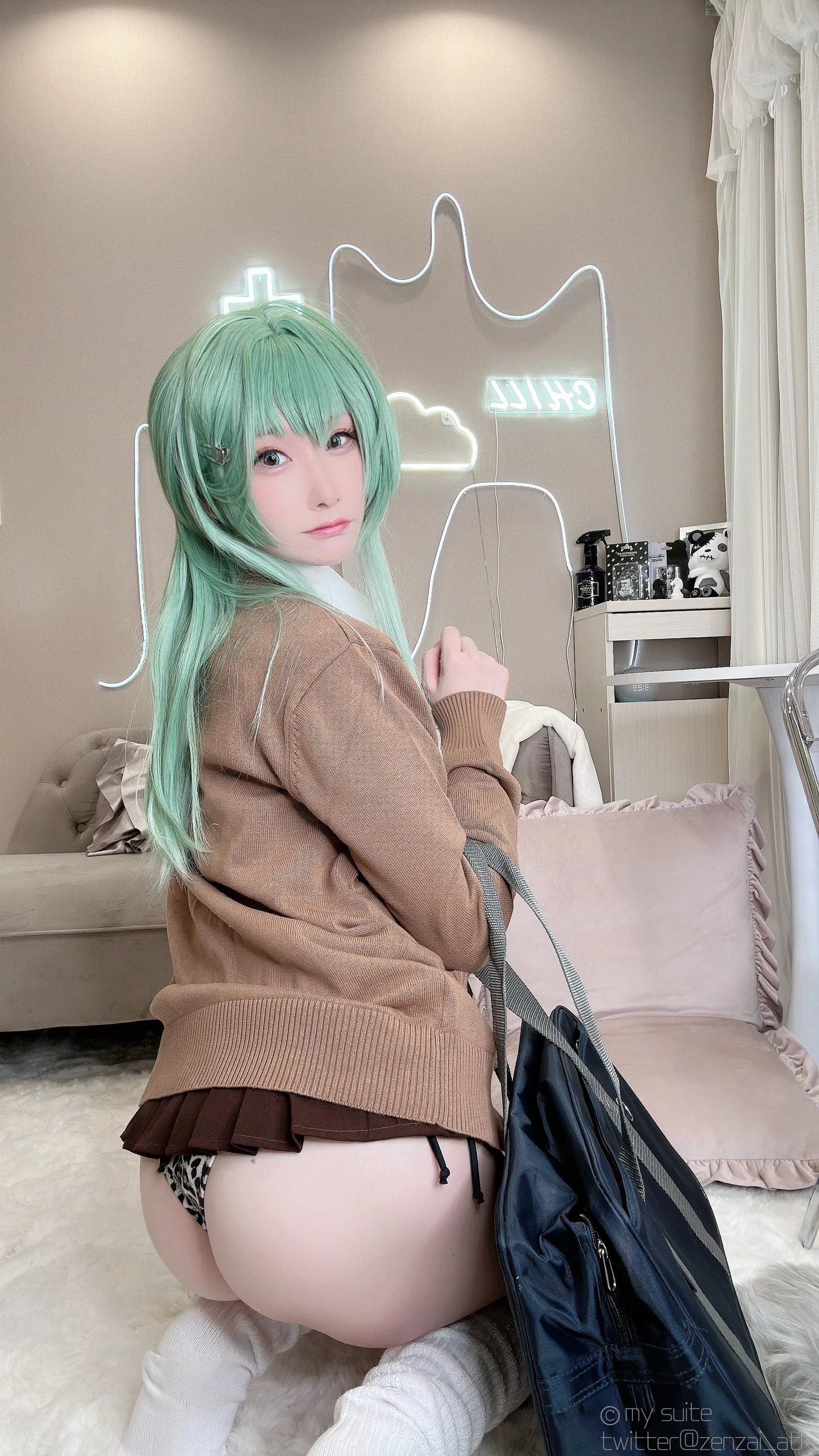 [Cosplay][my suite] Atsuki あつき - Gal Suzuya Selfie ギャル鈴谷自撮り