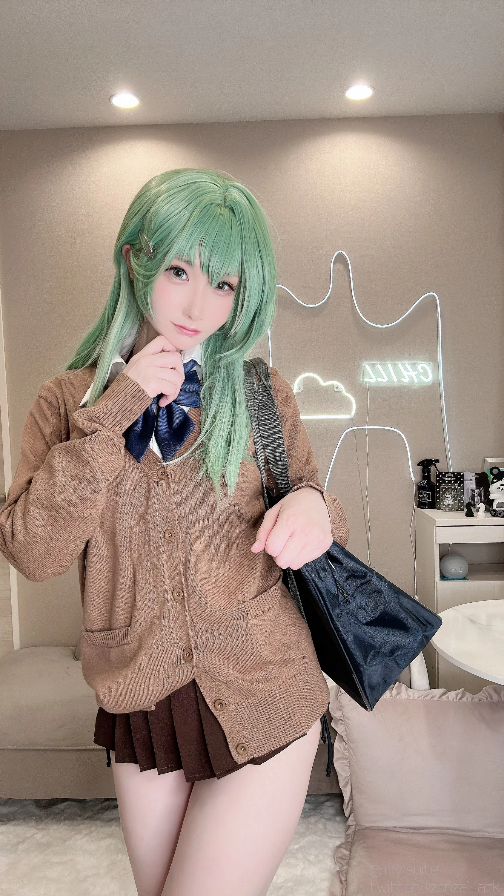 [Cosplay][my suite] Atsuki あつき - Gal Suzuya Selfie ギャル鈴谷自撮り