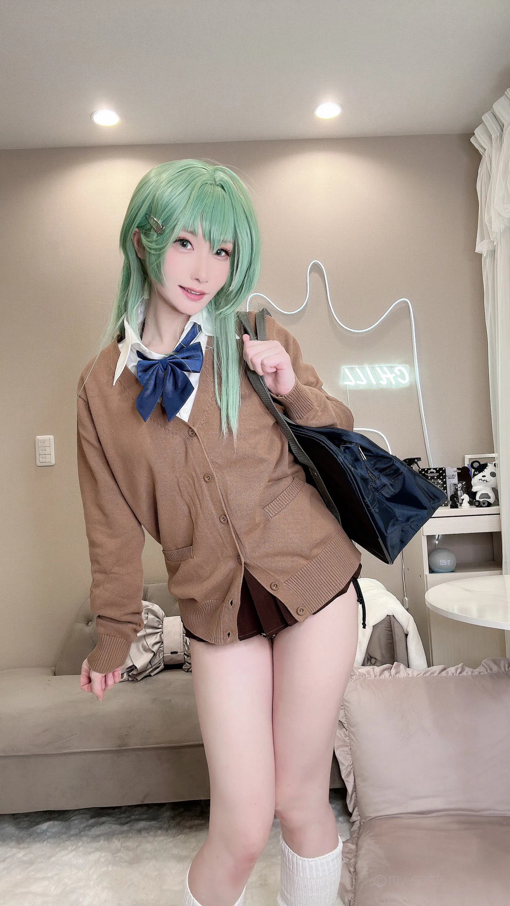 [Cosplay][my suite] Atsuki あつき - Gal Suzuya Selfie ギャル鈴谷自撮り