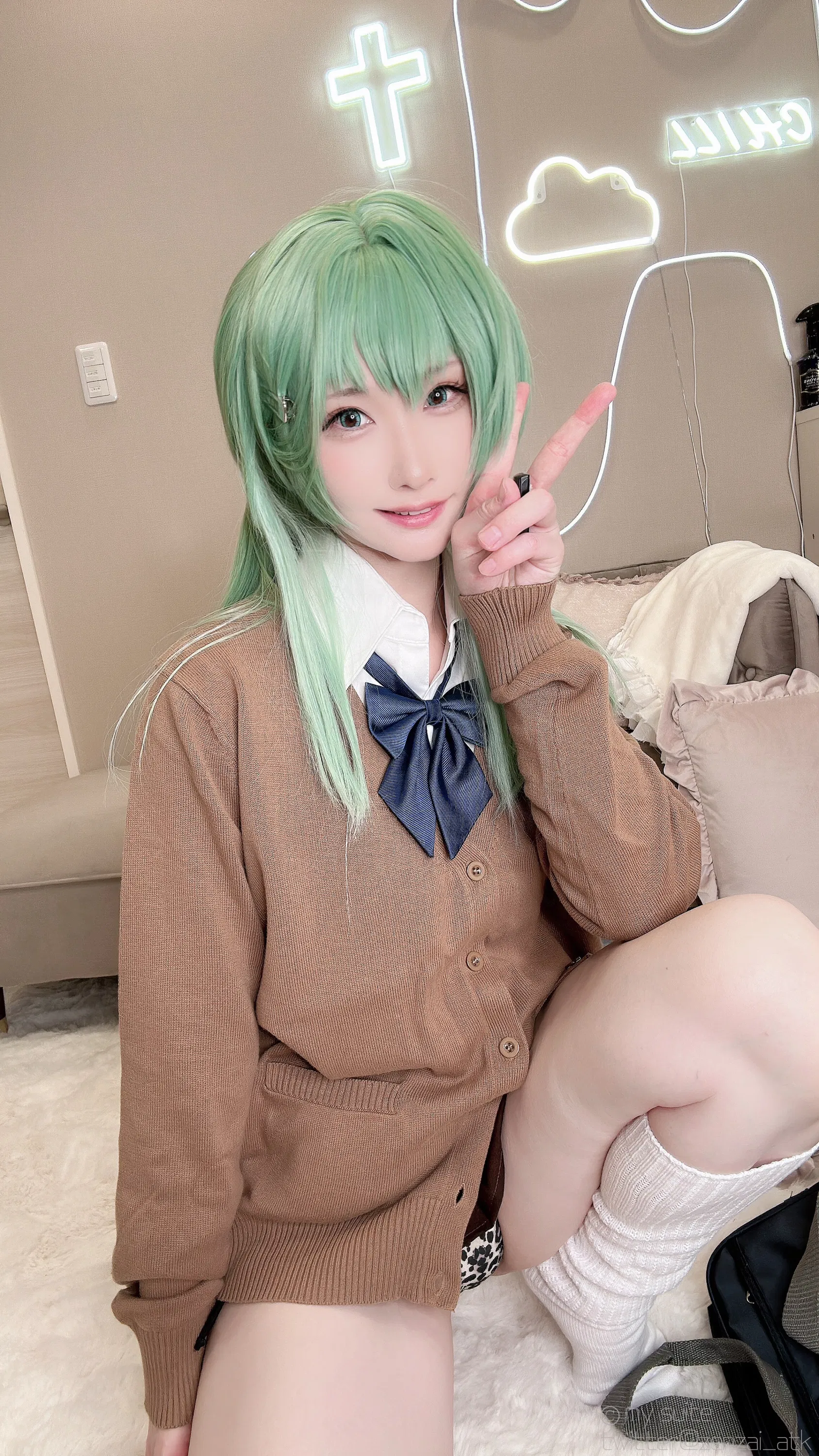 [Cosplay][my suite] Atsuki あつき - Gal Suzuya Selfie ギャル鈴谷自撮り