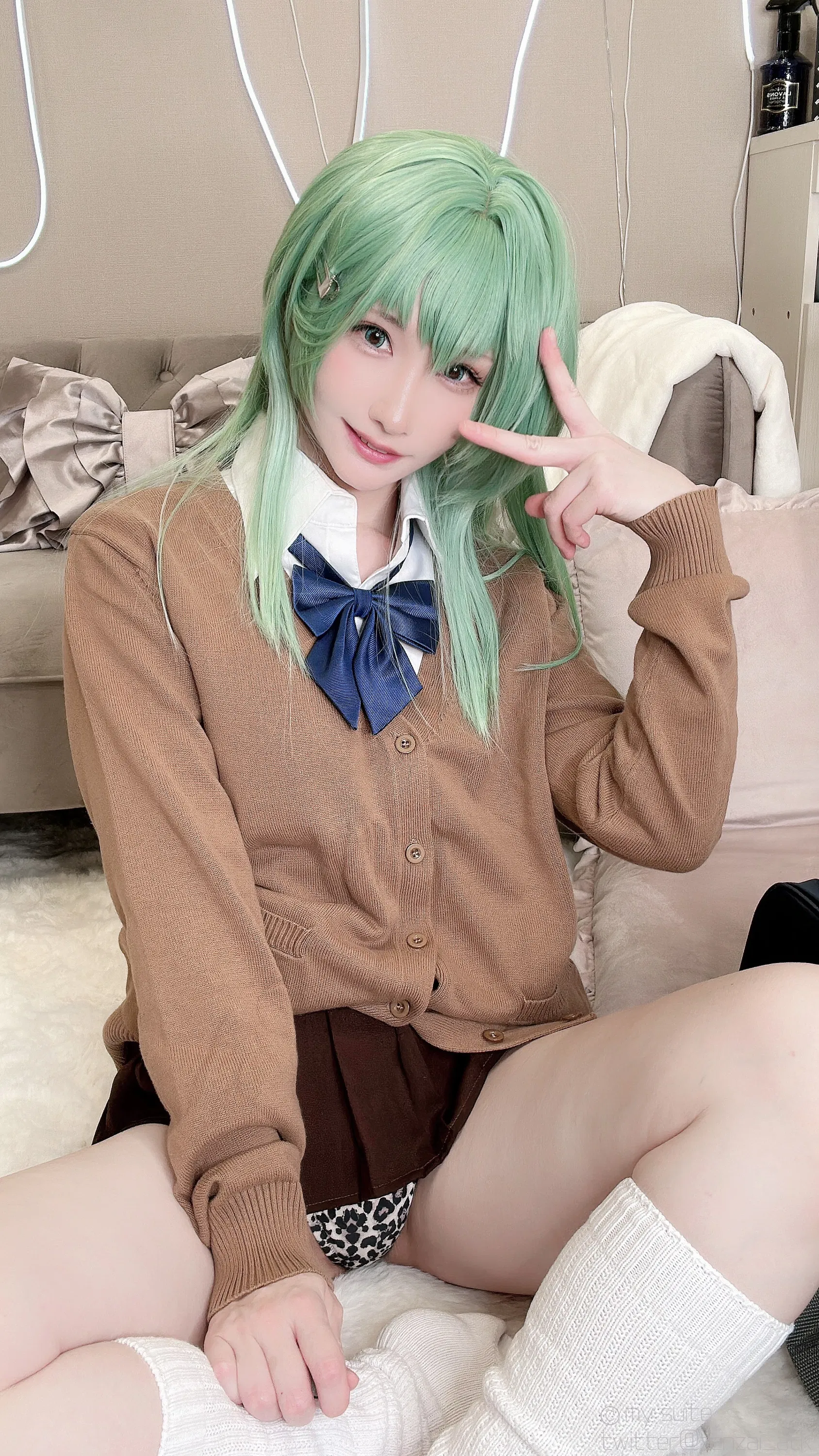 [Cosplay][my suite] Atsuki あつき - Gal Suzuya Selfie ギャル鈴谷自撮り