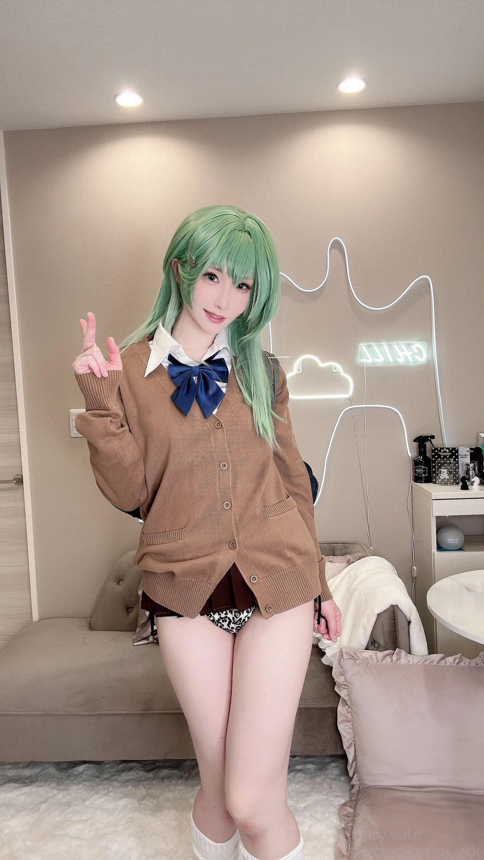[Cosplay][my suite] Atsuki あつき - Gal Suzuya Selfie ギャル鈴谷自撮り