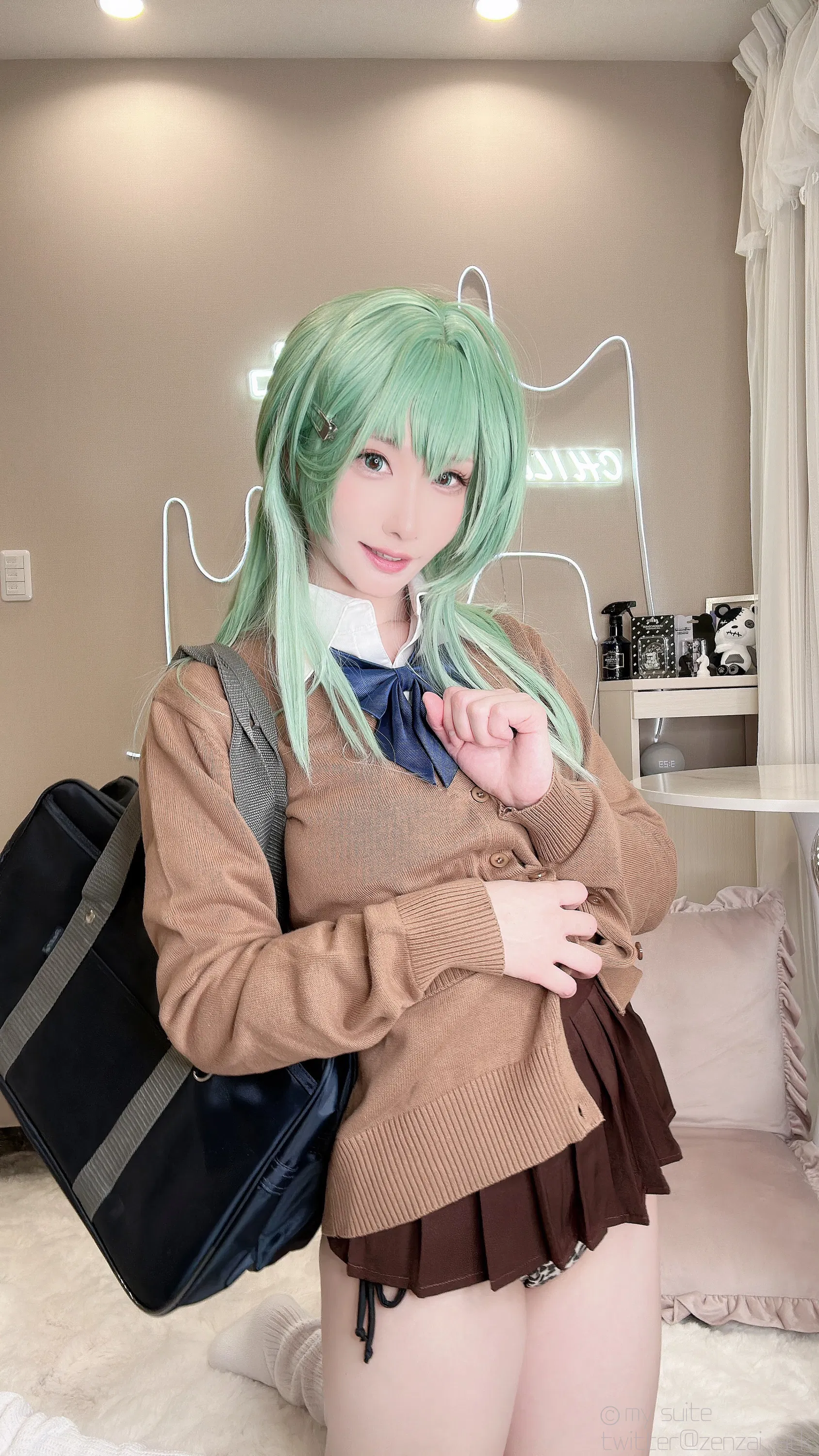 [Cosplay][my suite] Atsuki あつき - Gal Suzuya Selfie ギャル鈴谷自撮り