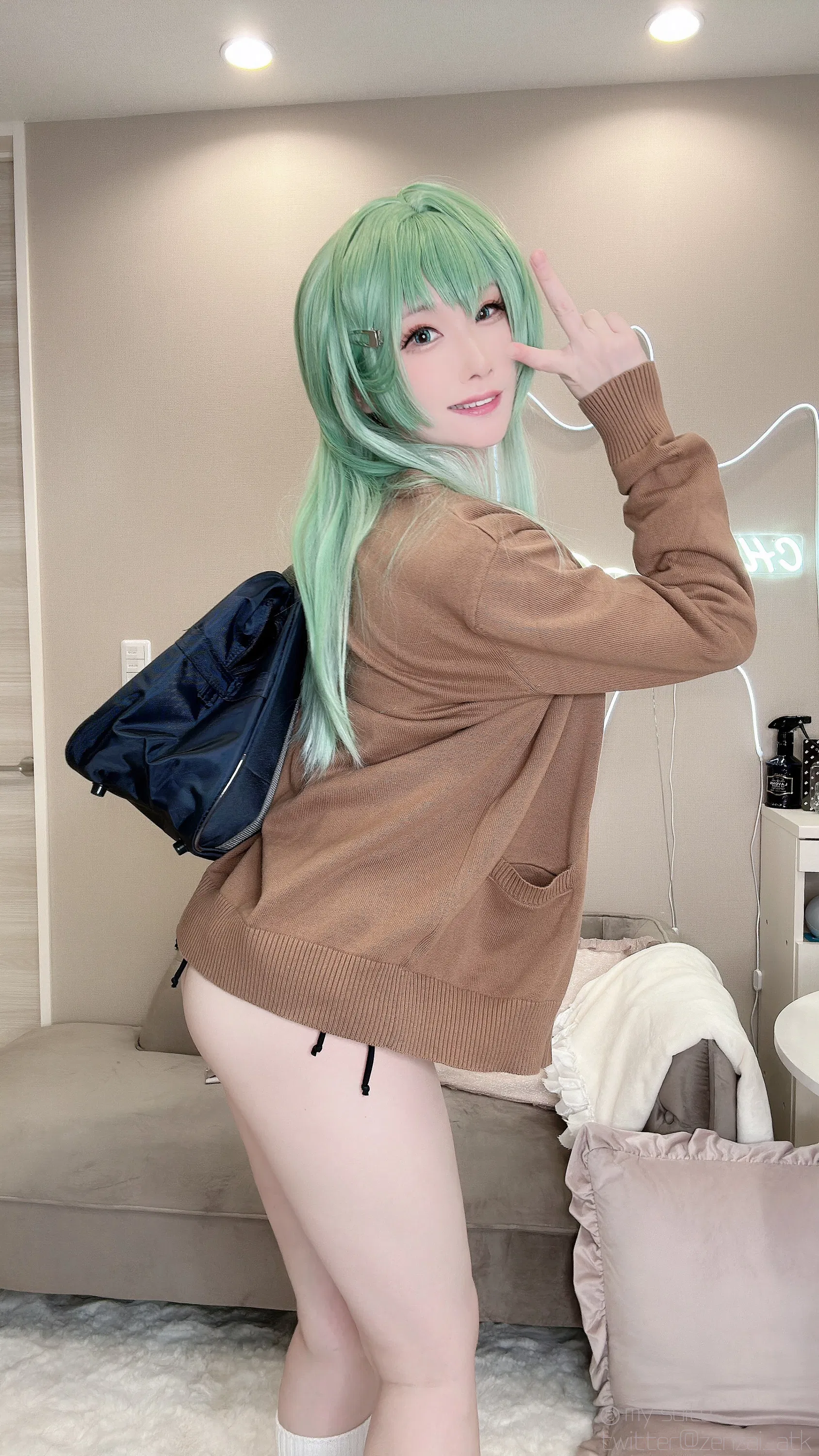 [Cosplay][my suite] Atsuki あつき - Gal Suzuya Selfie ギャル鈴谷自撮り