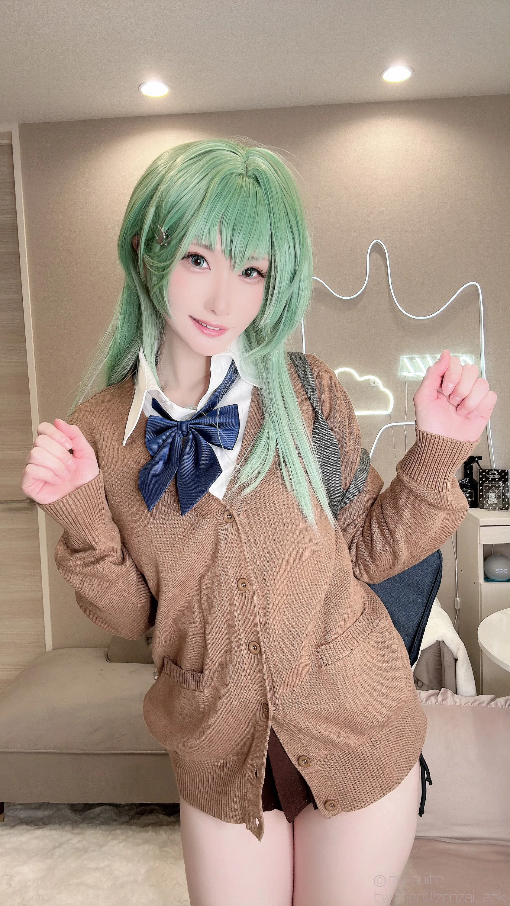 [Cosplay][my suite] Atsuki あつき - Gal Suzuya Selfie ギャル鈴谷自撮り