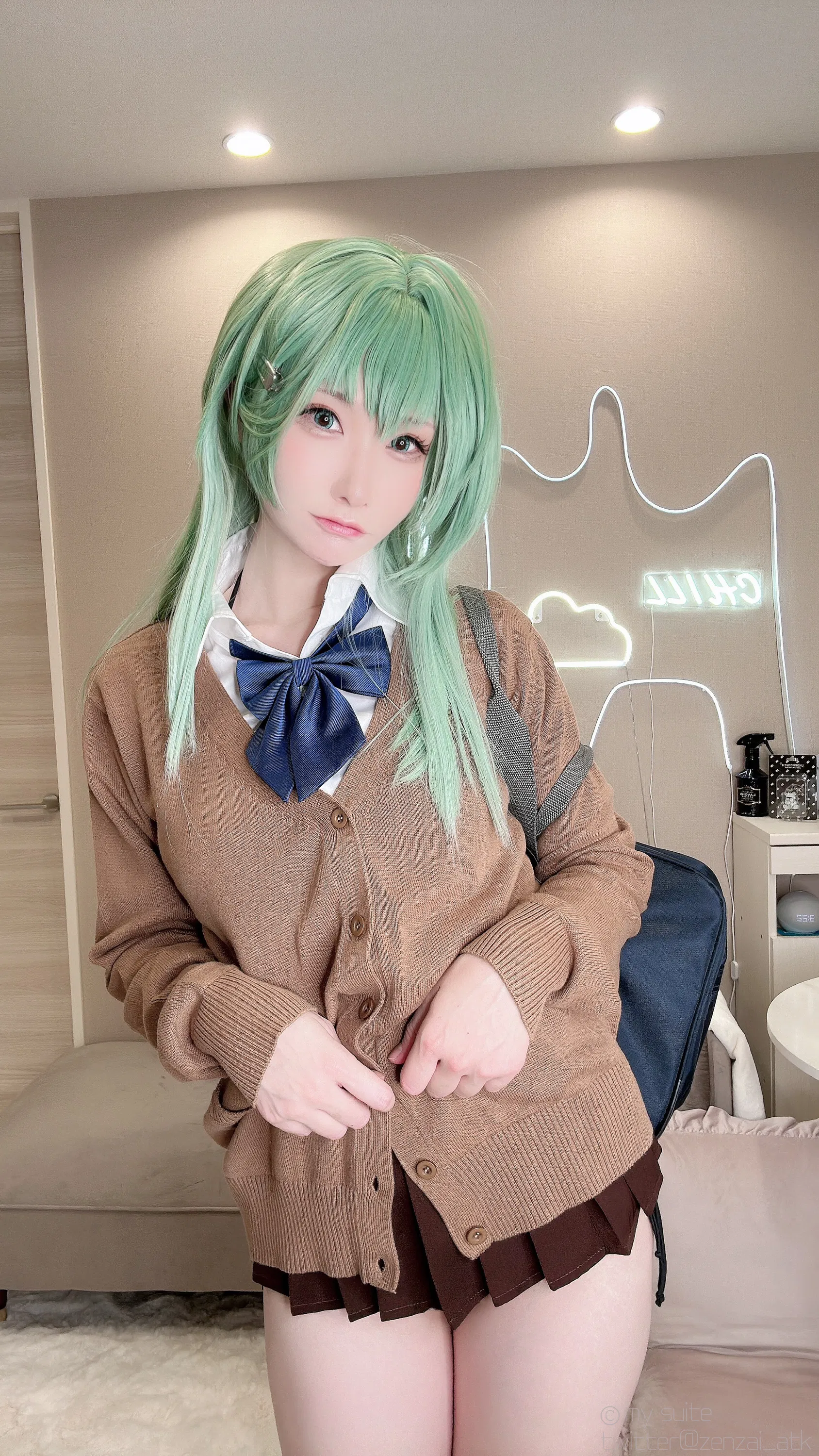[Cosplay][my suite] Atsuki あつき - Gal Suzuya Selfie ギャル鈴谷自撮り