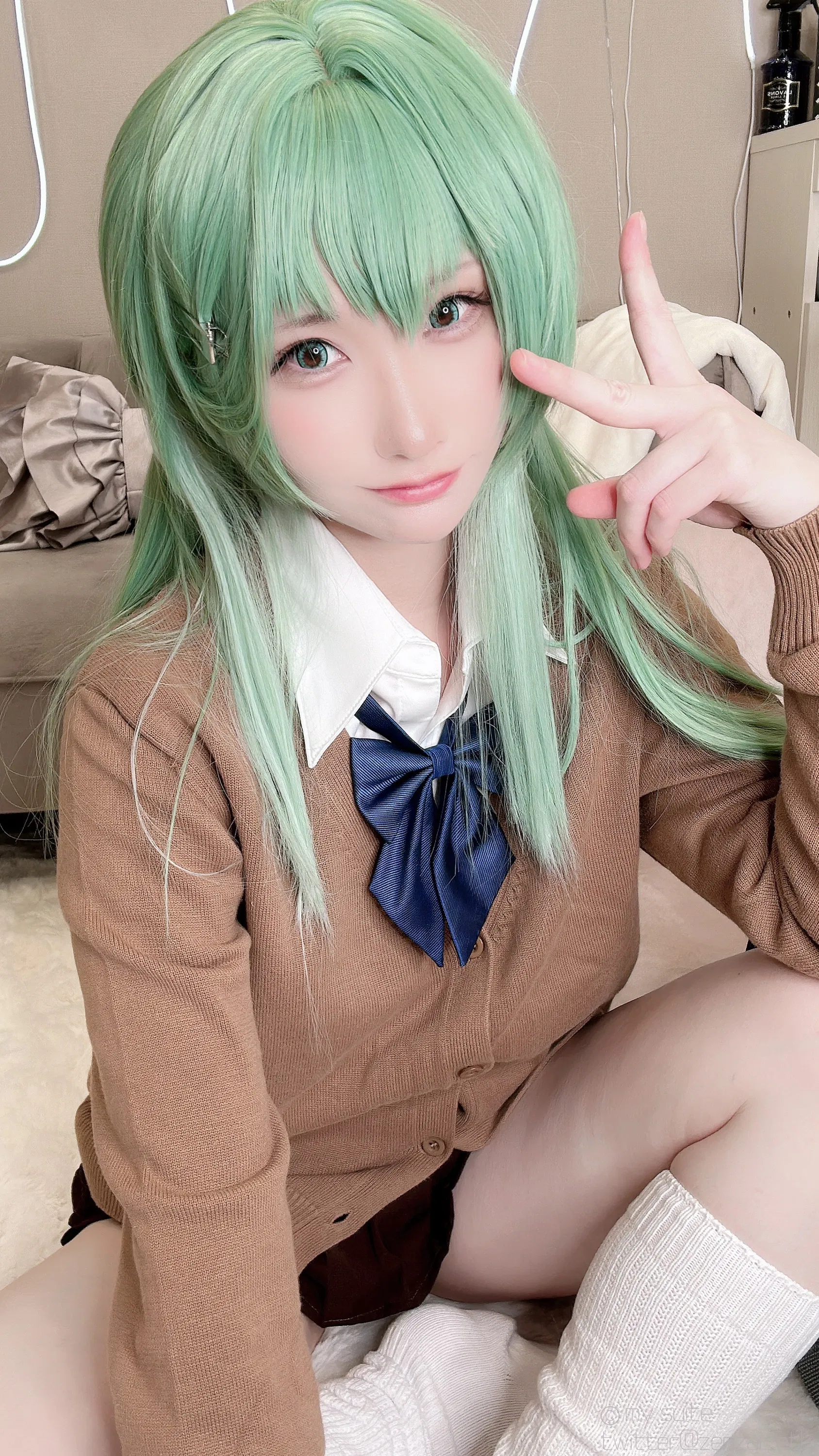 [Cosplay][my suite] Atsuki あつき - Gal Suzuya Selfie ギャル鈴谷自撮り