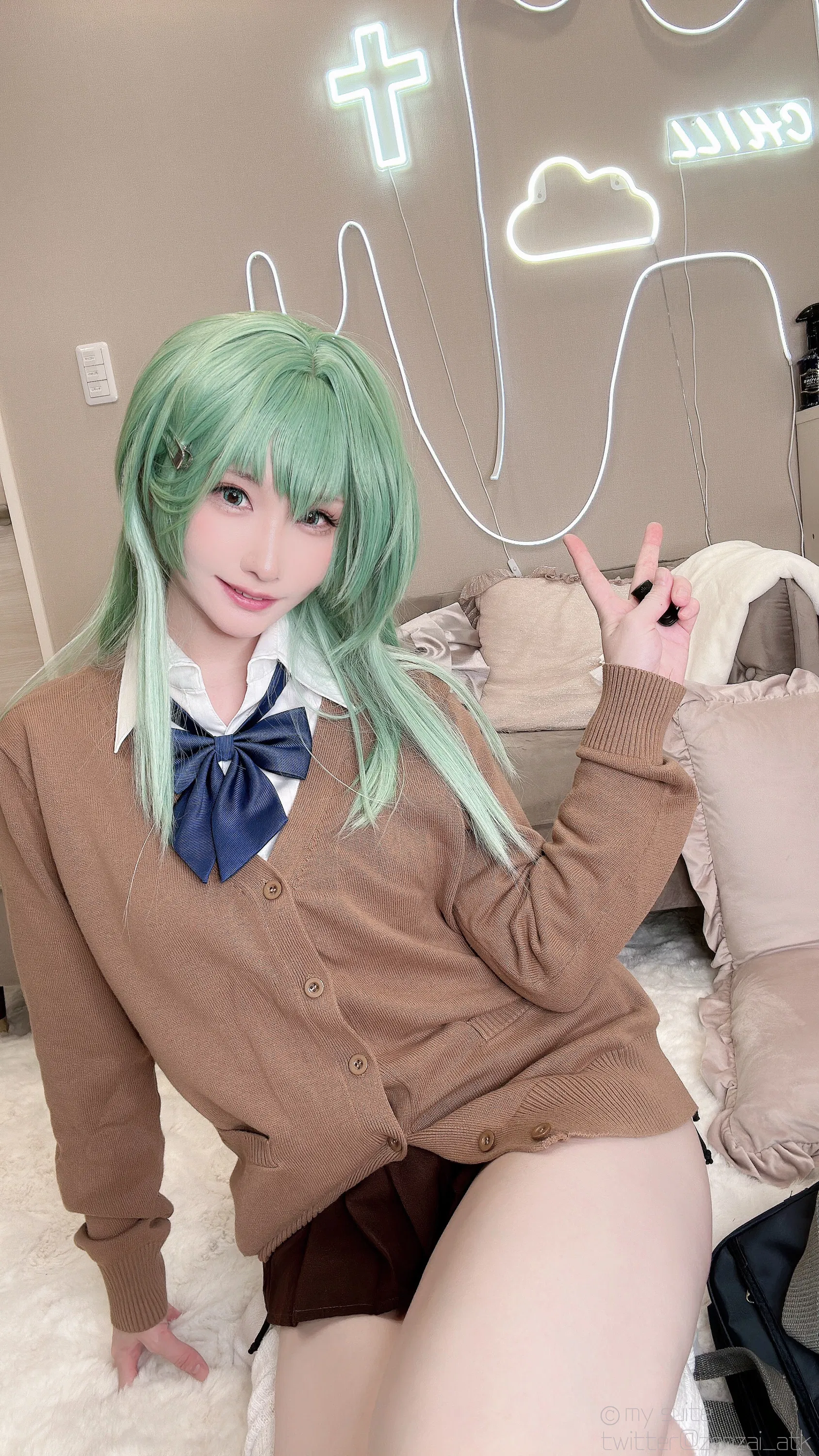 [Cosplay][my suite] Atsuki あつき - Gal Suzuya Selfie ギャル鈴谷自撮り