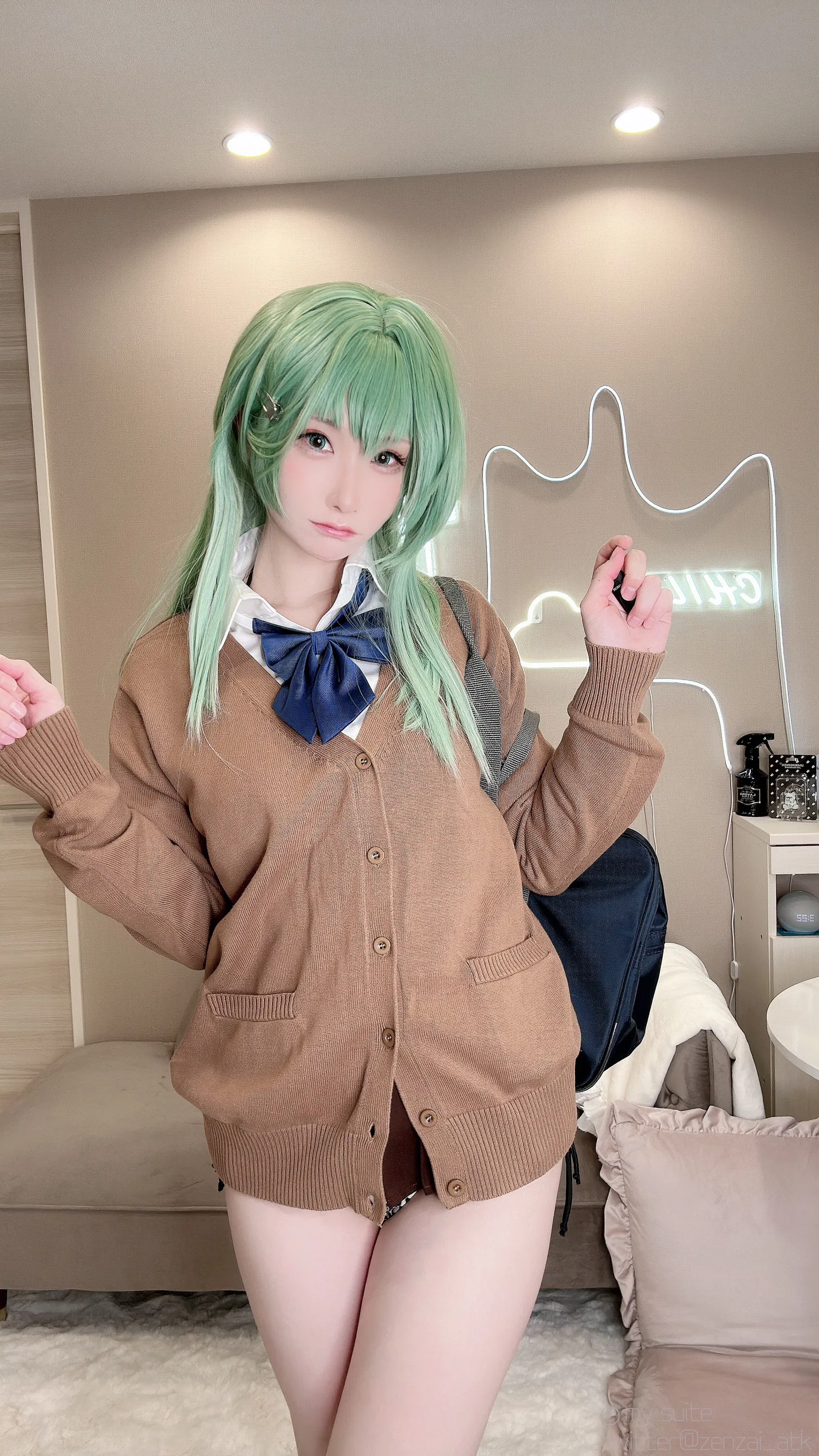[Cosplay][my suite] Atsuki あつき - Gal Suzuya Selfie ギャル鈴谷自撮り