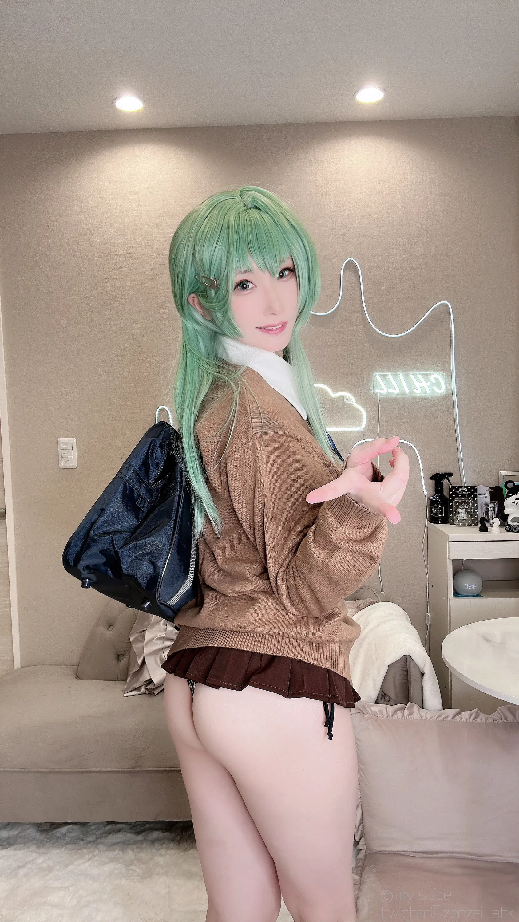 [Cosplay][my suite] Atsuki あつき - Gal Suzuya Selfie ギャル鈴谷自撮り