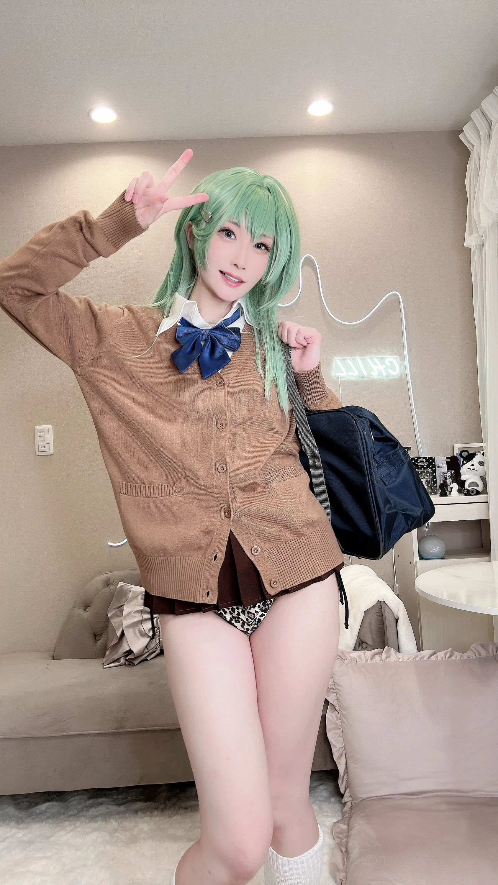 [Cosplay][my suite] Atsuki あつき - Gal Suzuya Selfie ギャル鈴谷自撮り