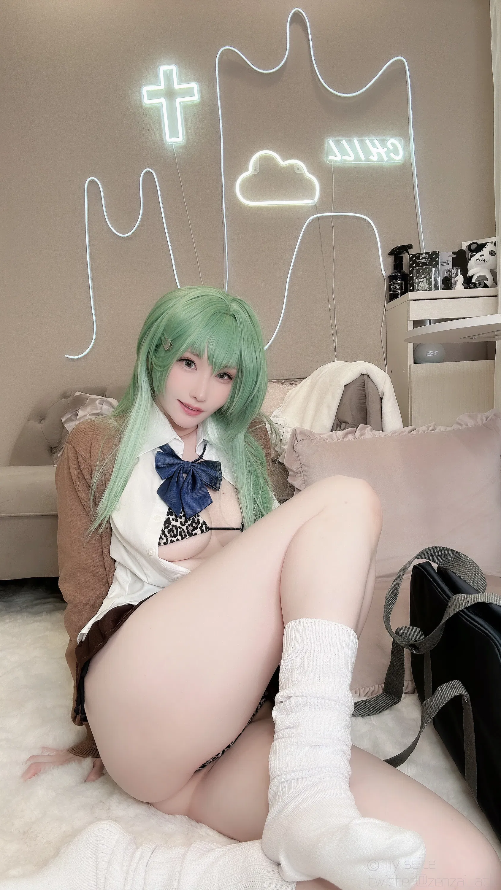 [Cosplay][my suite] Atsuki あつき - Gal Suzuya Selfie ギャル鈴谷自撮り