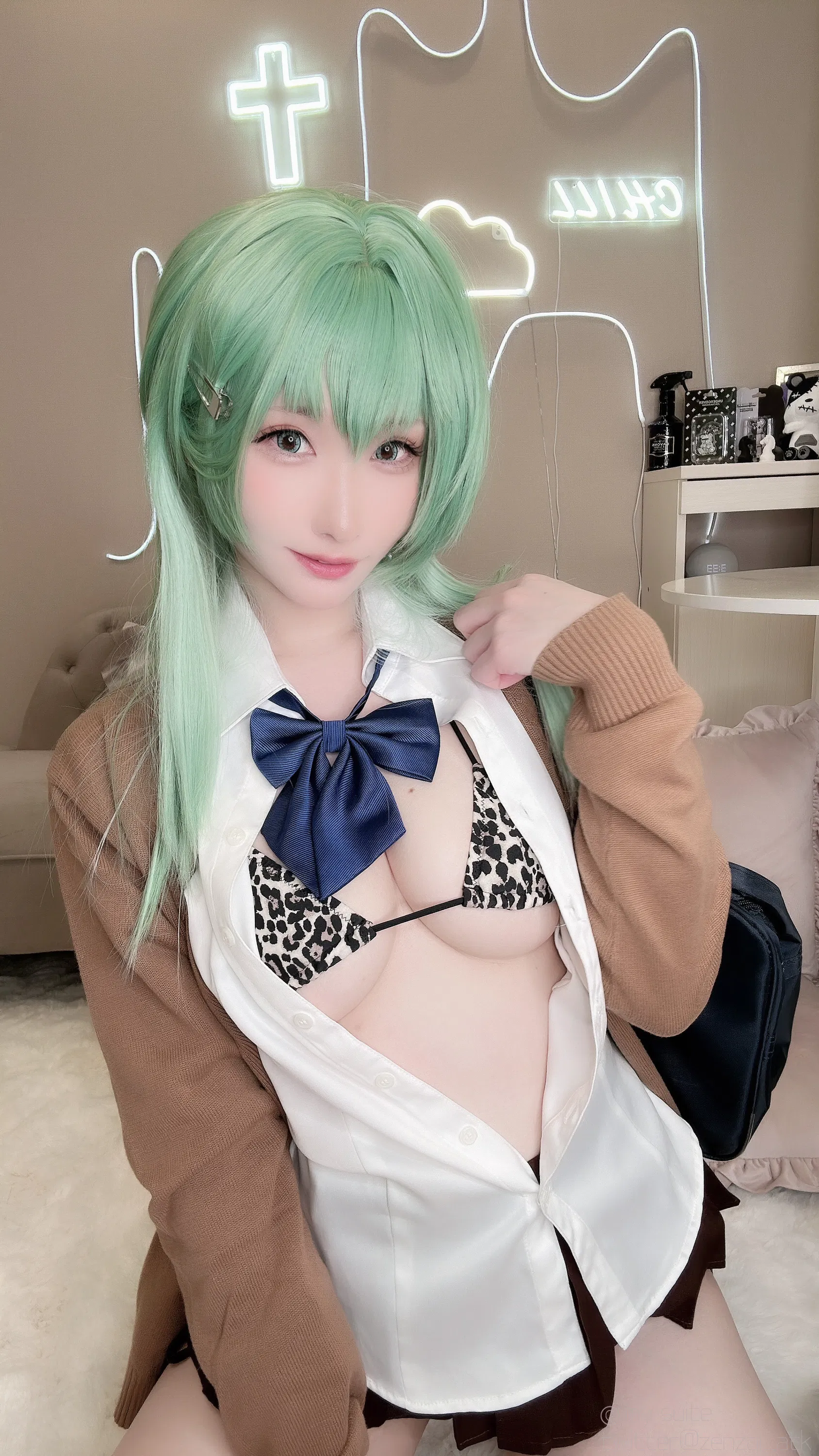 [Cosplay][my suite] Atsuki あつき - Gal Suzuya Selfie ギャル鈴谷自撮り