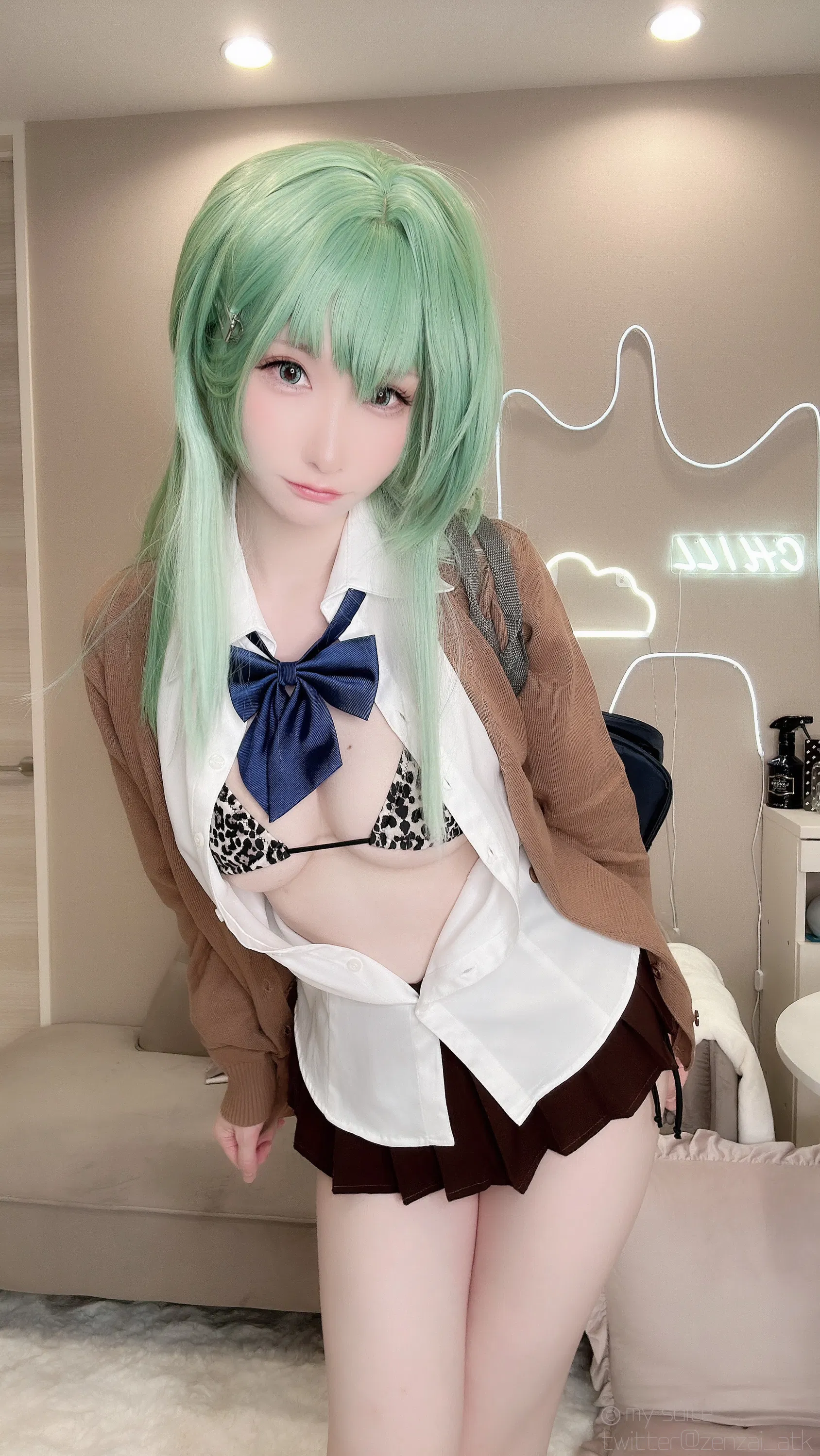[Cosplay][my suite] Atsuki あつき - Gal Suzuya Selfie ギャル鈴谷自撮り
