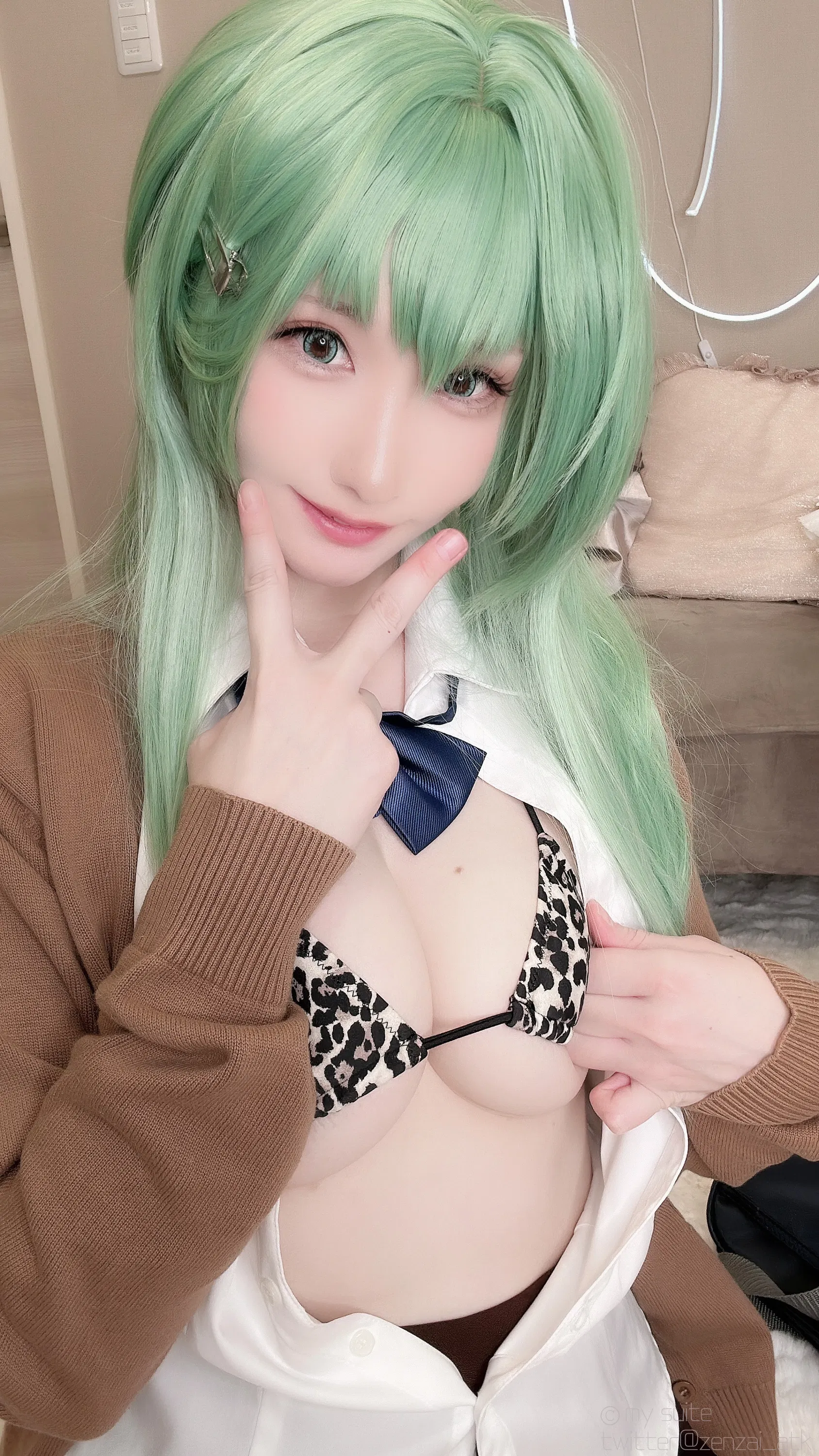 [Cosplay][my suite] Atsuki あつき - Gal Suzuya Selfie ギャル鈴谷自撮り