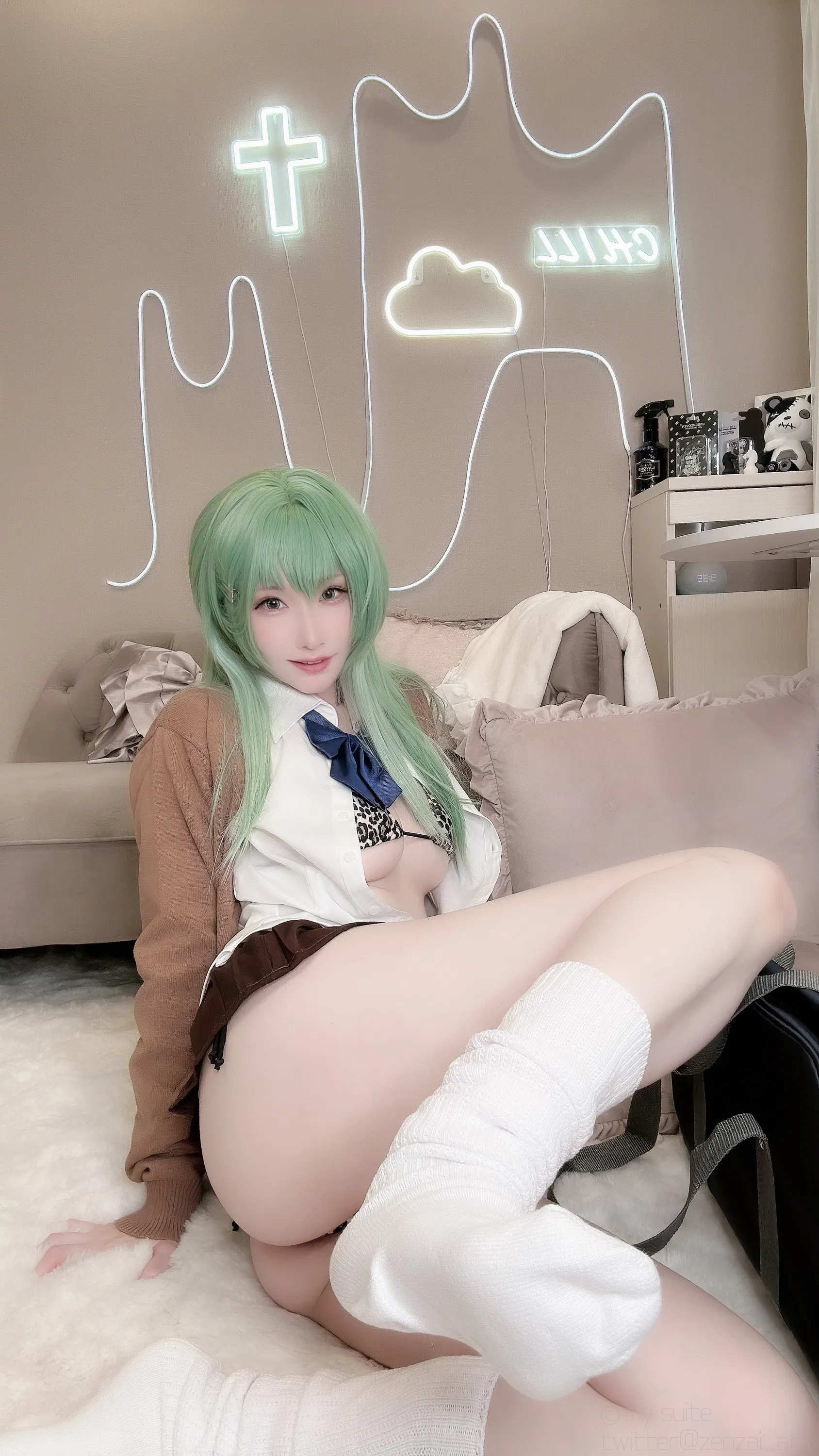 [Cosplay][my suite] Atsuki あつき - Gal Suzuya Selfie ギャル鈴谷自撮り