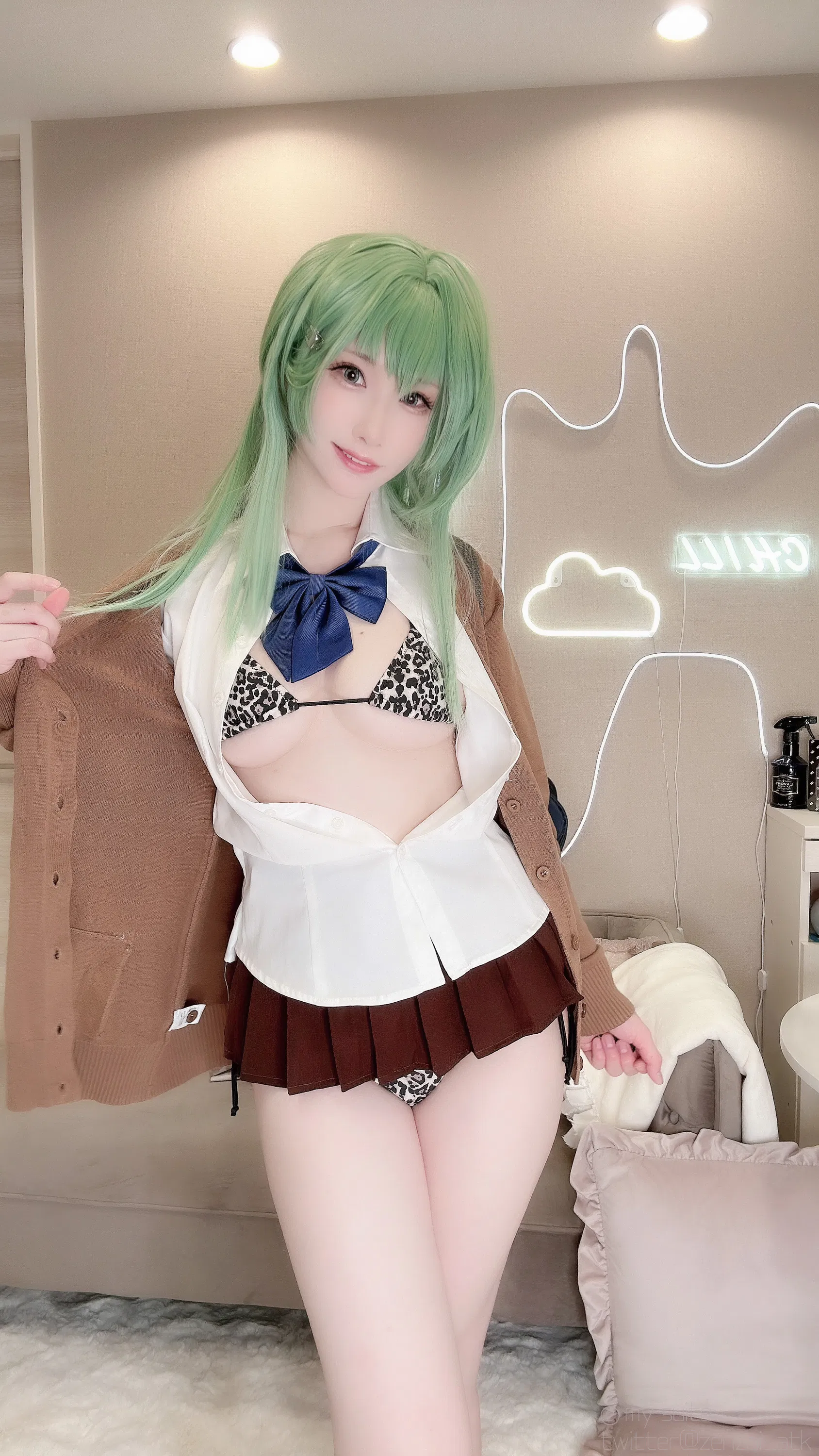 [Cosplay][my suite] Atsuki あつき - Gal Suzuya Selfie ギャル鈴谷自撮り