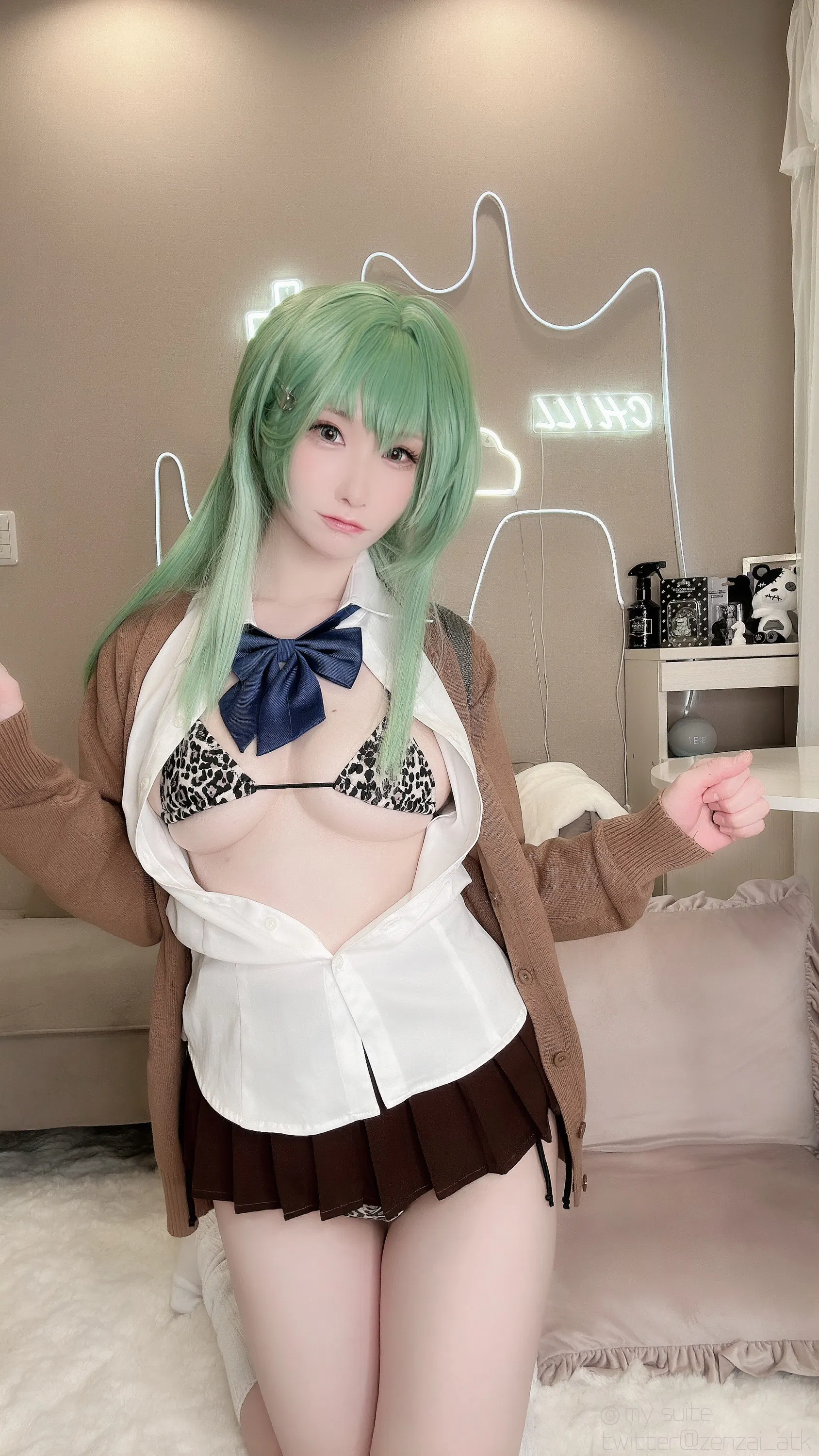 [Cosplay][my suite] Atsuki あつき - Gal Suzuya Selfie ギャル鈴谷自撮り