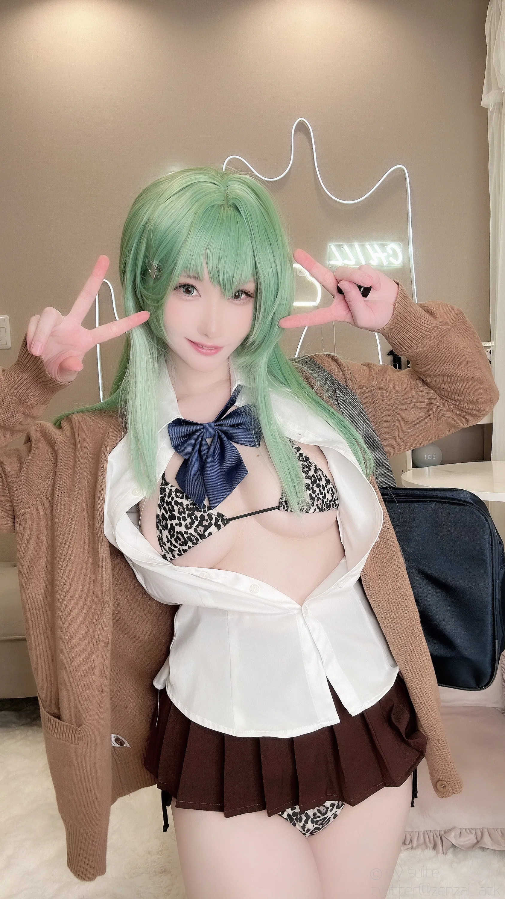 [Cosplay][my suite] Atsuki あつき - Gal Suzuya Selfie ギャル鈴谷自撮り
