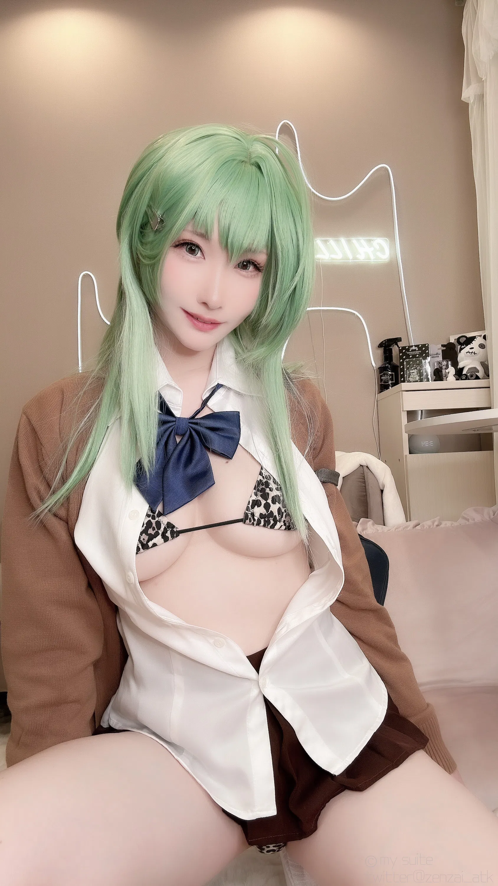 [Cosplay][my suite] Atsuki あつき - Gal Suzuya Selfie ギャル鈴谷自撮り