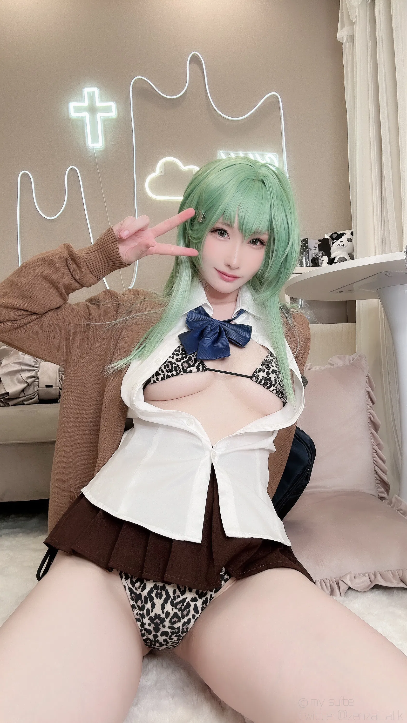 [Cosplay][my suite] Atsuki あつき - Gal Suzuya Selfie ギャル鈴谷自撮り