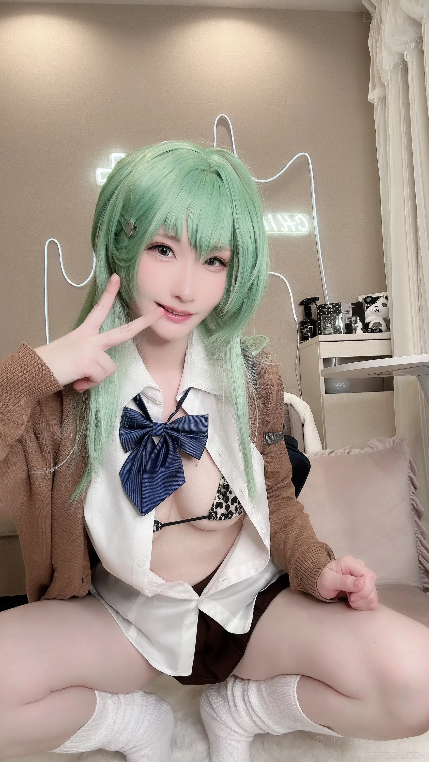 [Cosplay][my suite] Atsuki あつき - Gal Suzuya Selfie ギャル鈴谷自撮り