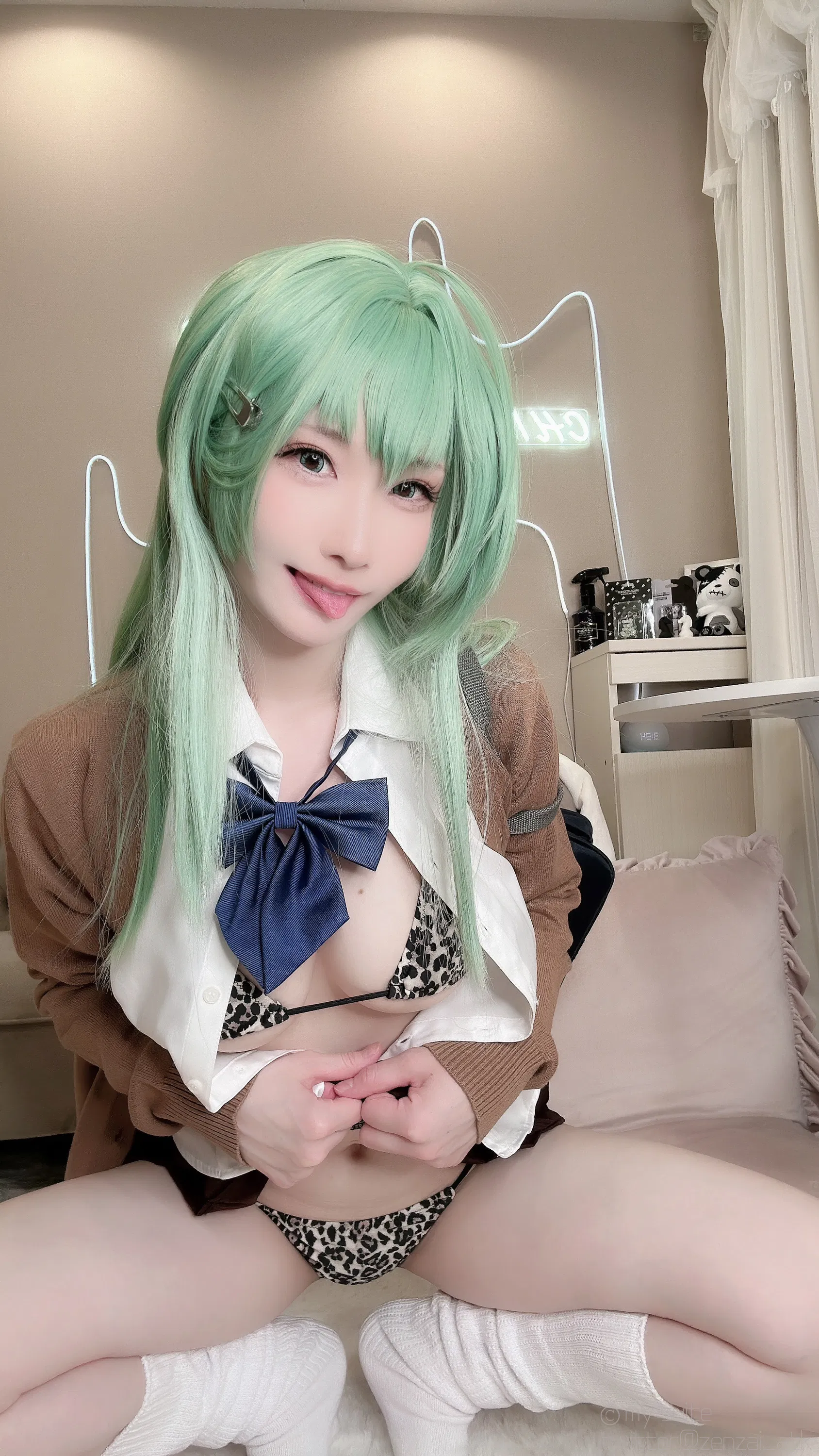 [Cosplay][my suite] Atsuki あつき - Gal Suzuya Selfie ギャル鈴谷自撮り