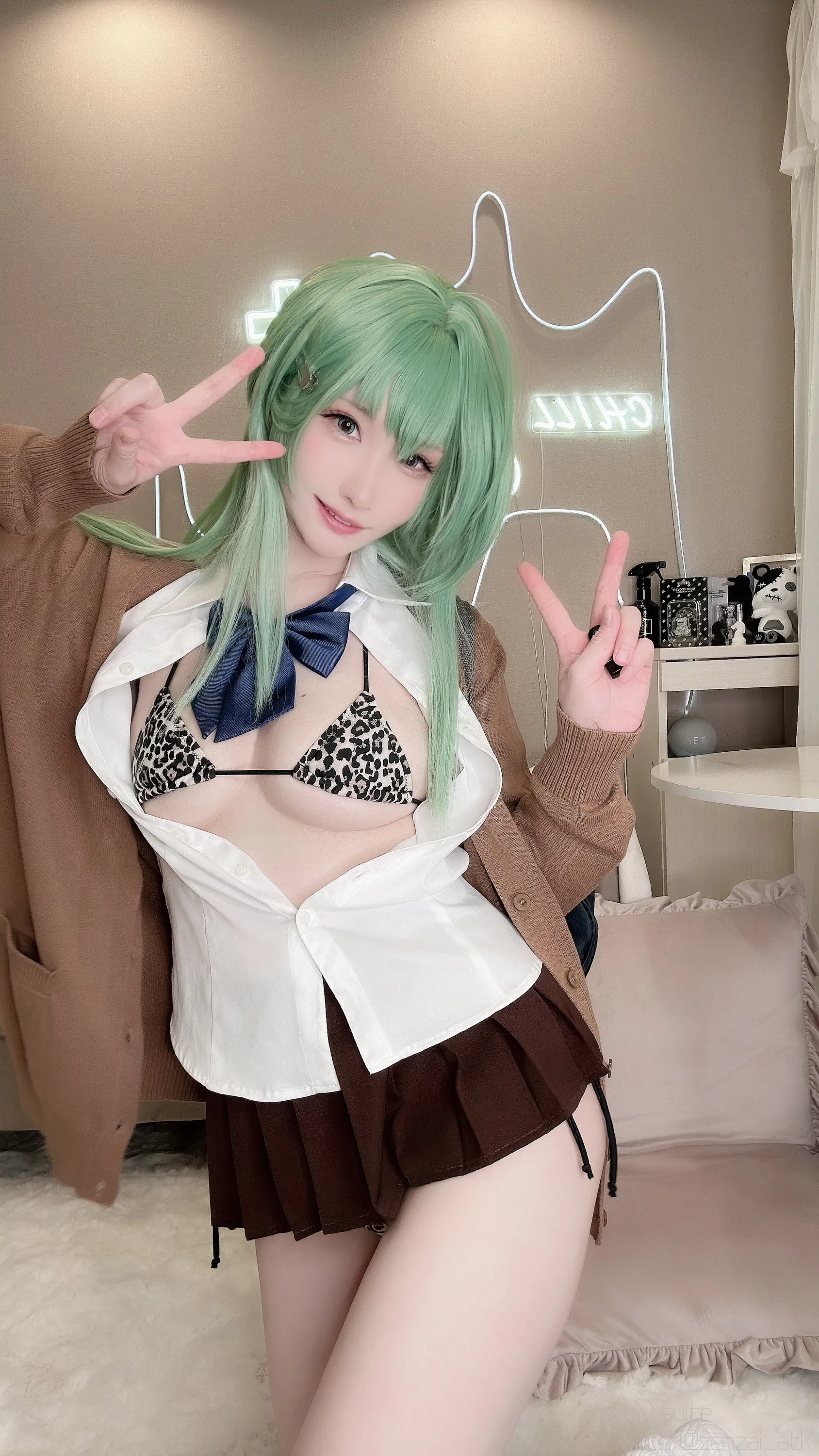 [Cosplay][my suite] Atsuki あつき - Gal Suzuya Selfie ギャル鈴谷自撮り