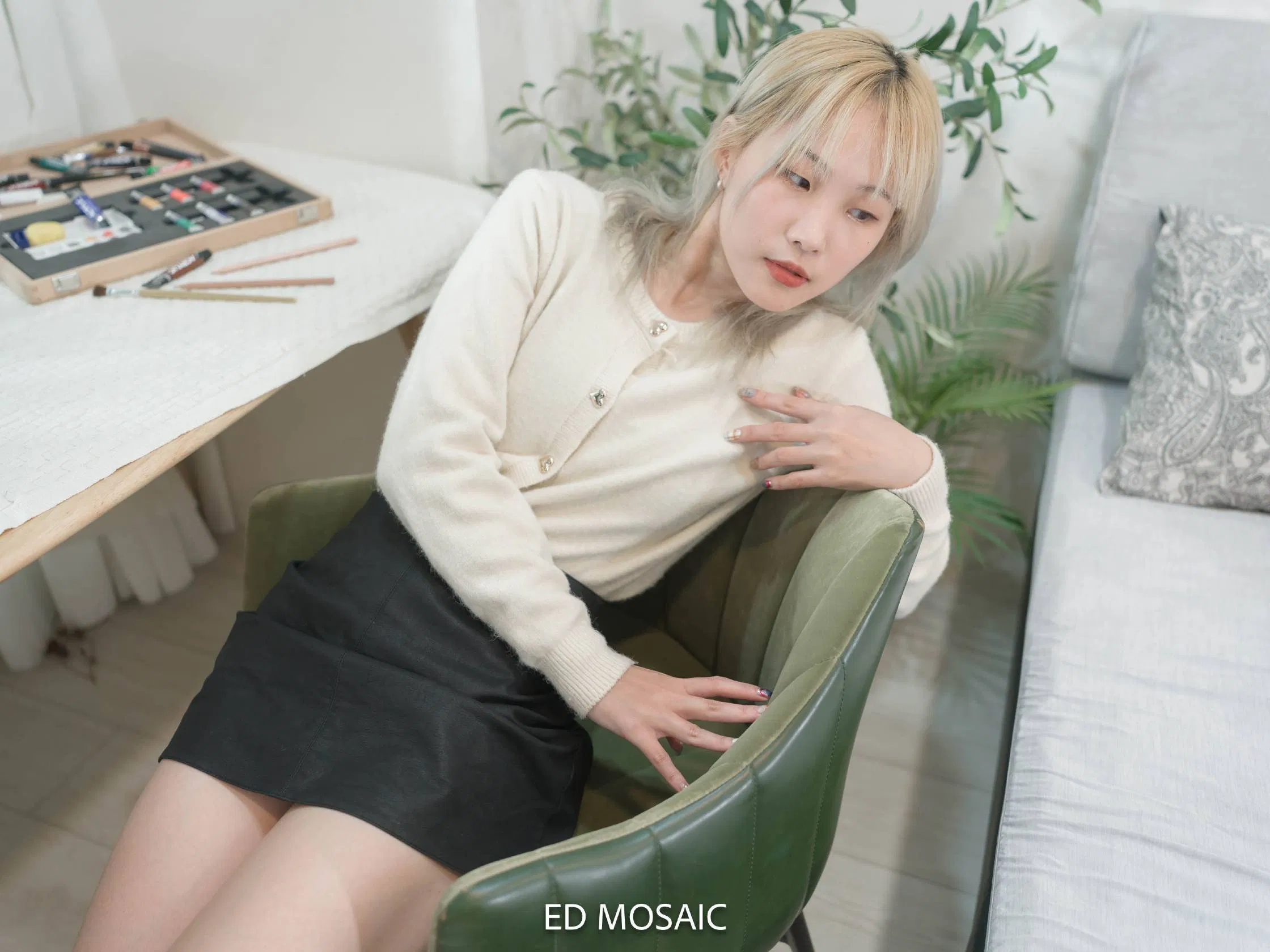 [ED Mosaic] EDEA-408 - Abbie 極品可愛女大生