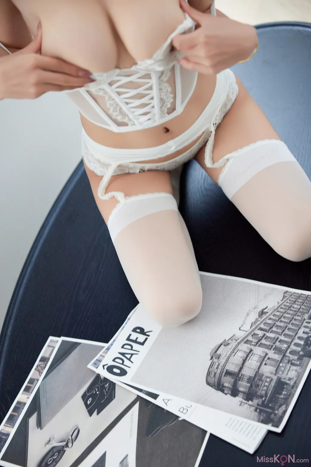 [XR Uncensored] lingyu69_ R18 秀人网模特 白色蕾丝