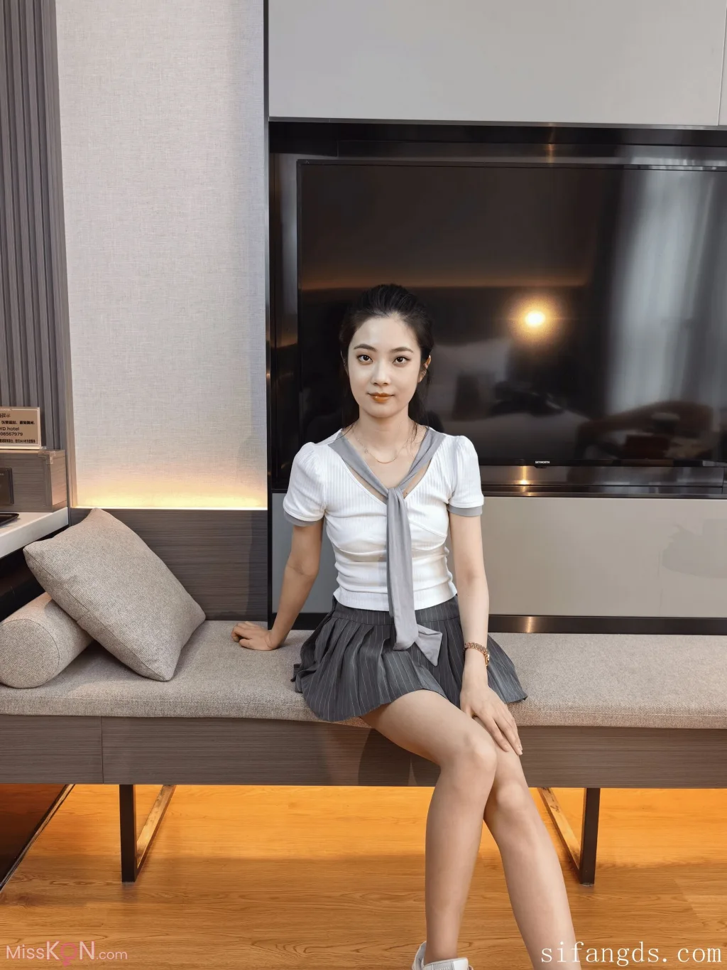 [Private Photoshoot] 茉莉花_ 素人模特 酒店全尺度私拍