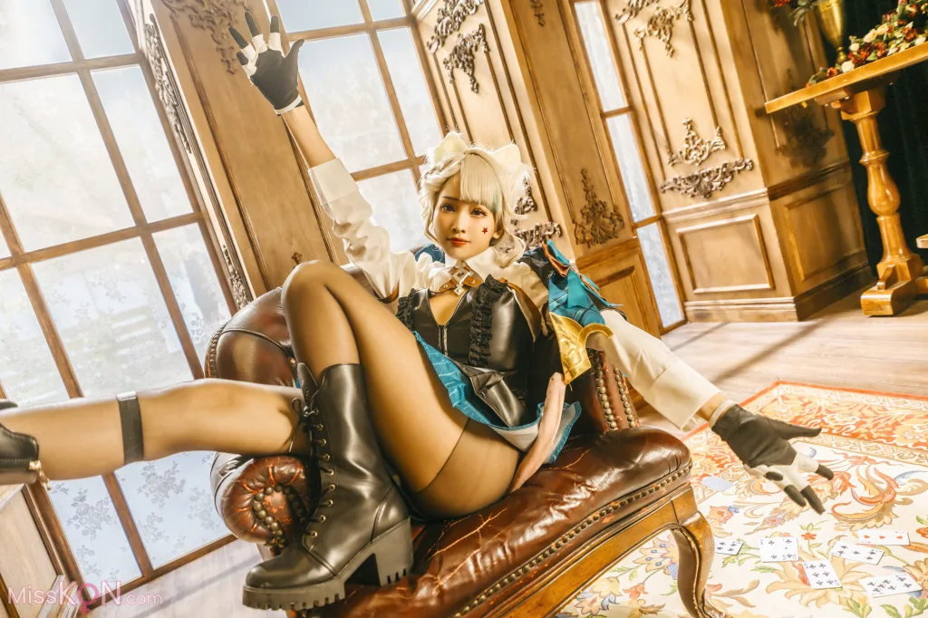 Coser@慕慕Momo_ 原神 Genshin 琳妮特的色情魔術 室内