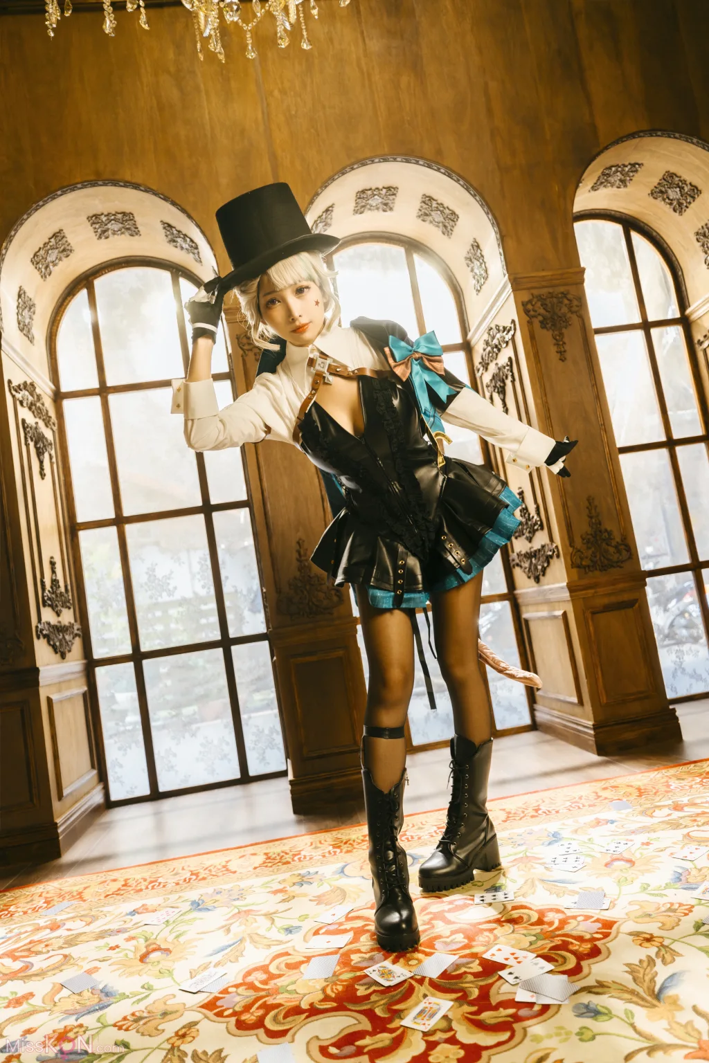Coser@慕慕Momo_ 原神 Genshin 琳妮特的色情魔術 室内