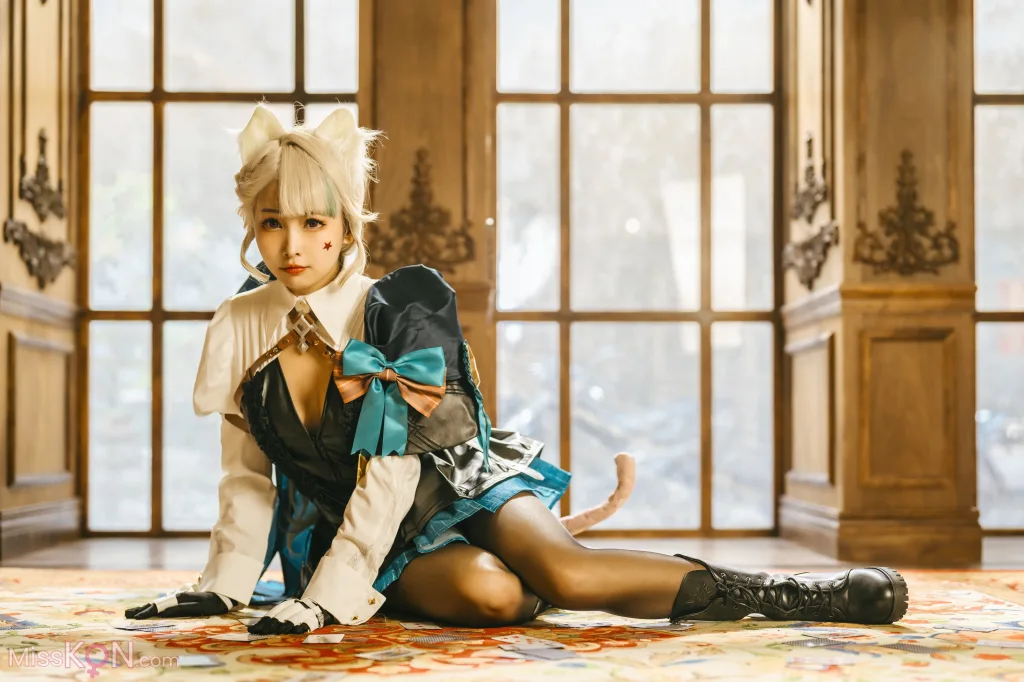 Coser@慕慕Momo_ 原神 Genshin 琳妮特的色情魔術 室内