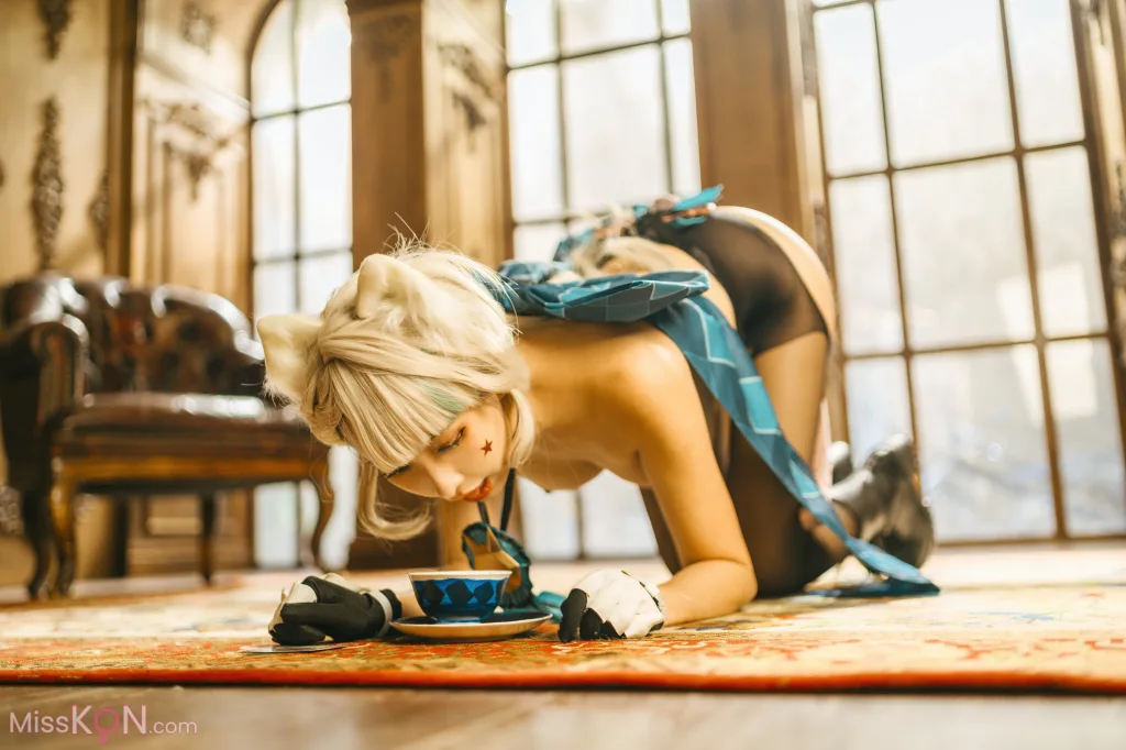 Coser@慕慕Momo_ 原神 Genshin 琳妮特的色情魔術 室内