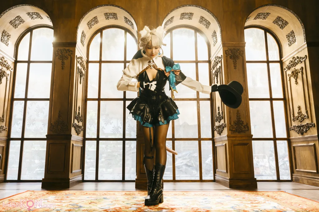 Coser@慕慕Momo_ 原神 Genshin 琳妮特的色情魔術 室内
